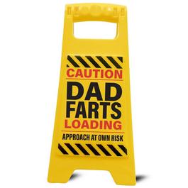 Boxer Gifts Funny Dad Gift Warning Sign - Farts Loading