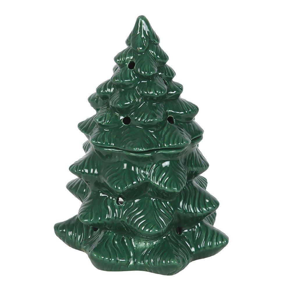 Green - Something Different - Green Fir Tree Oil Burner and Wax Warmer - 2