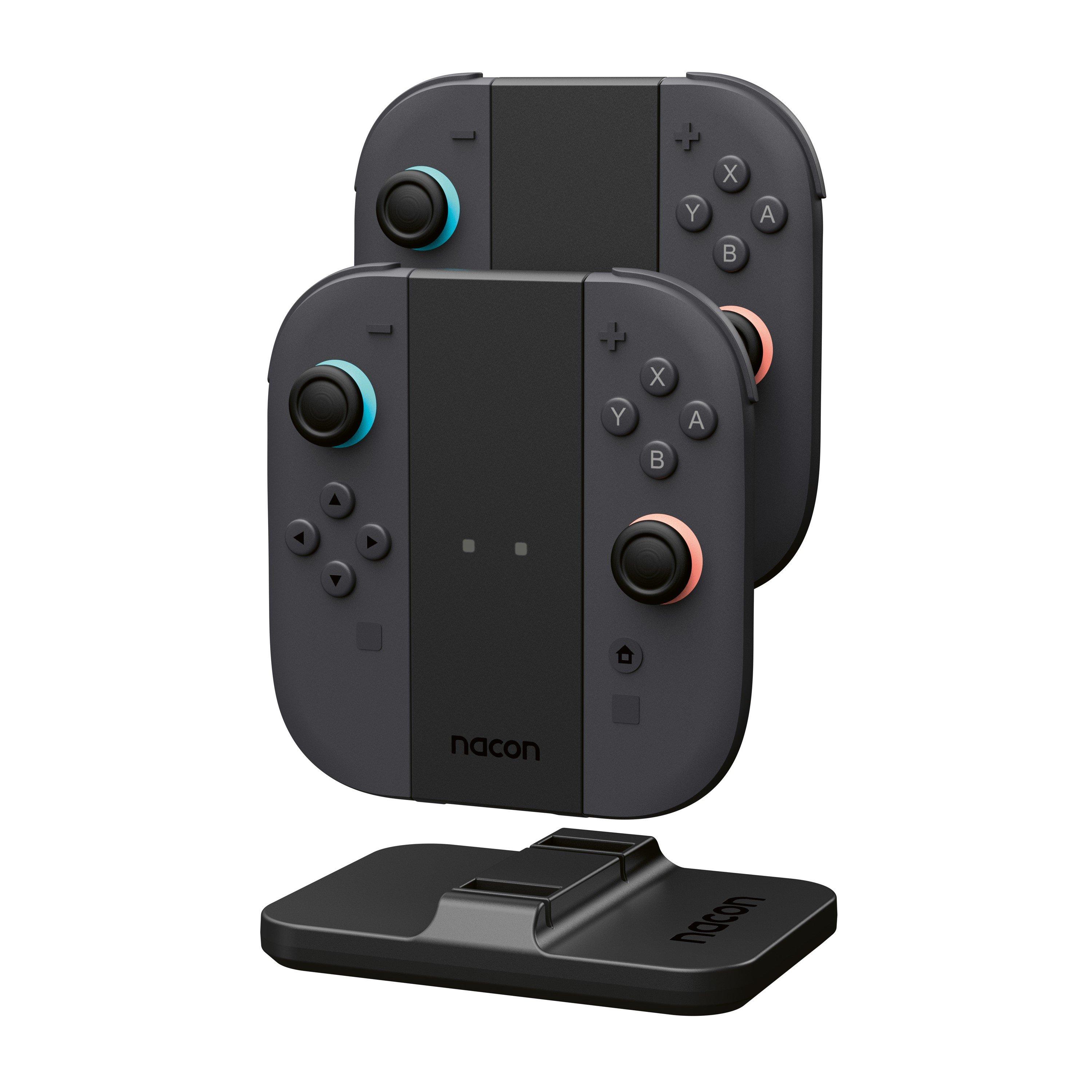 Black - Nacon - Nintendo Switch 2 Joy Con Charger - 1