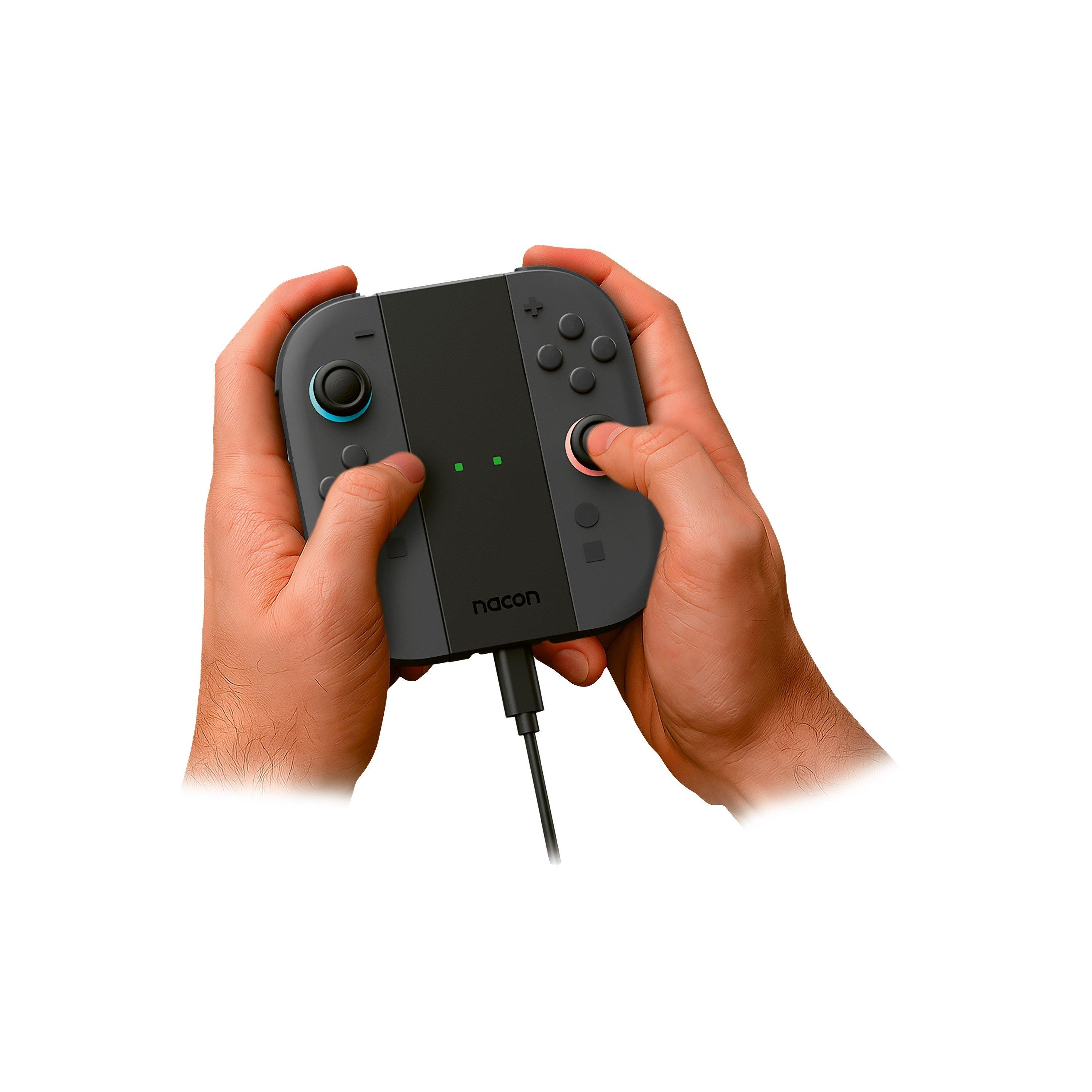 Black - Nacon - Nintendo Switch 2 Joy Con Charger - 4
