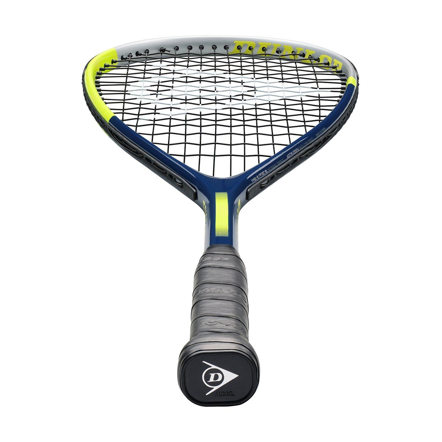 Marinegrün/Olivgrün - Dunlop - Tristorm 25 Jn Squash Racket - 3