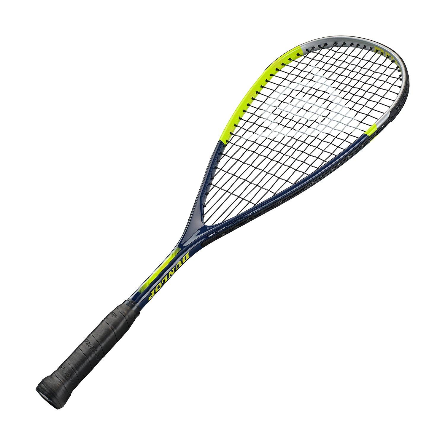 Marinegrün/Olivgrün - Dunlop - Tristorm 25 Jn Squash Racket - 5