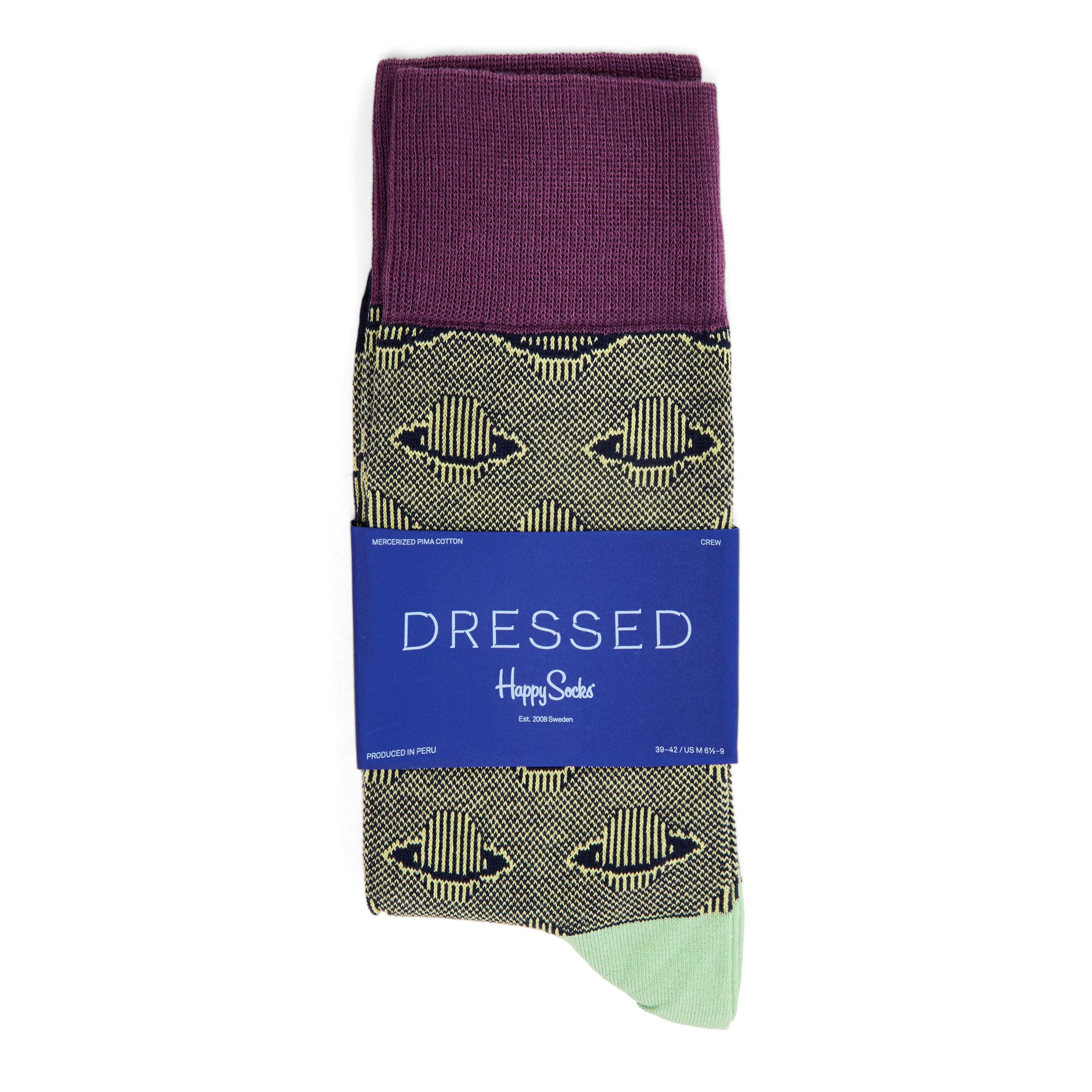 Jaune clair - Happy Socks - Drssd Planet Sk 99 - 2