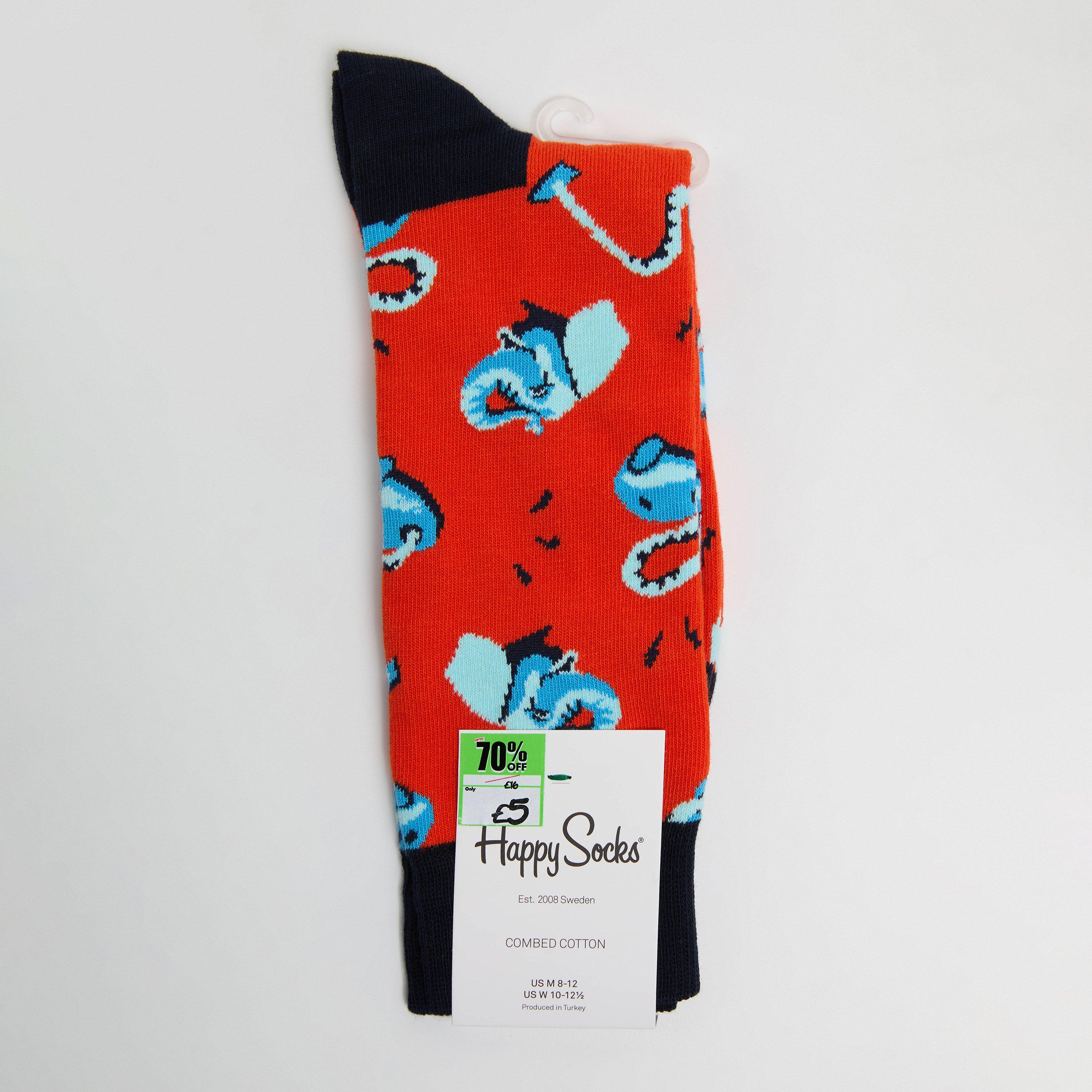 Happy Socks  Elephant Pop - Red - 7-12(41-46