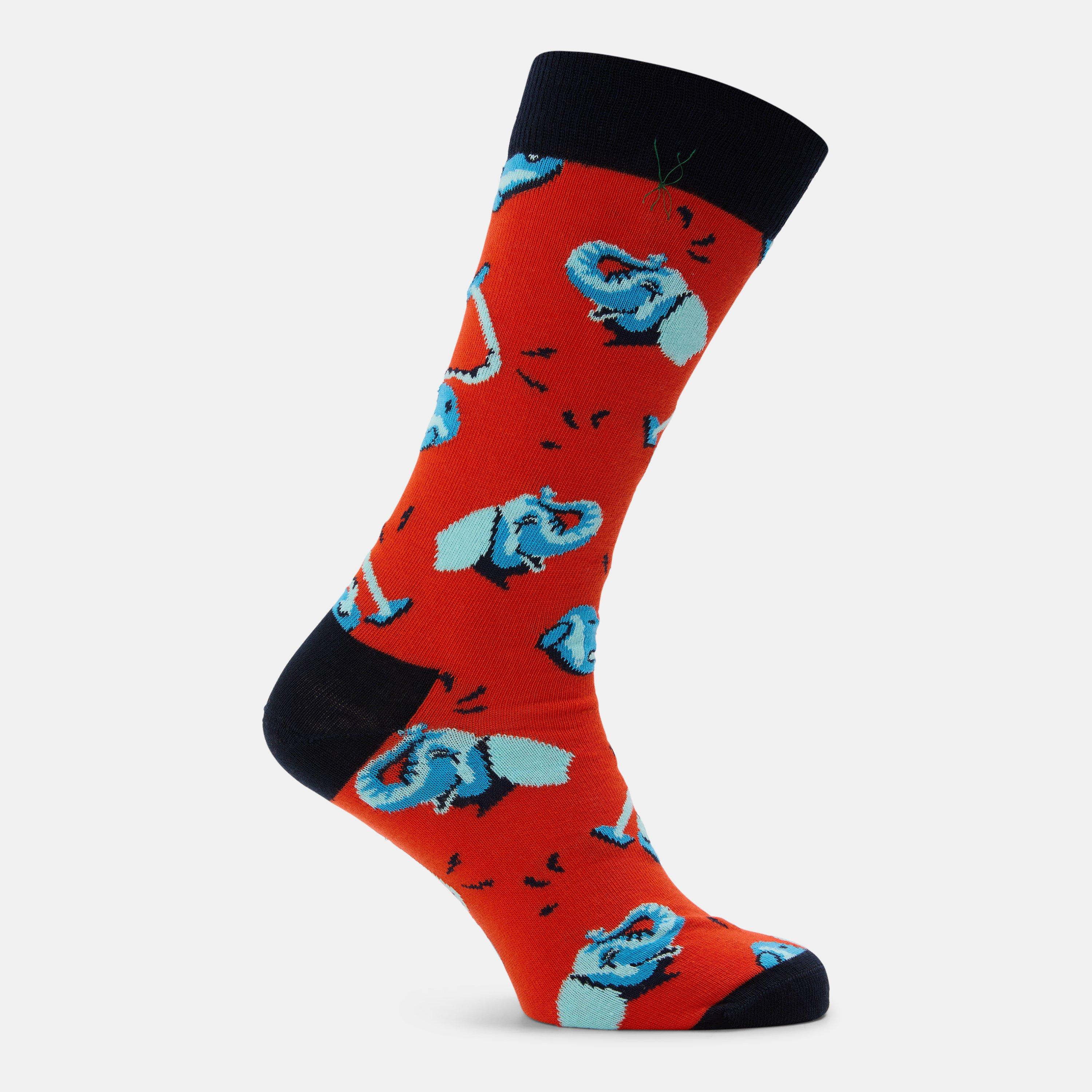 Red - Happy Socks - Elephant Pop - 2