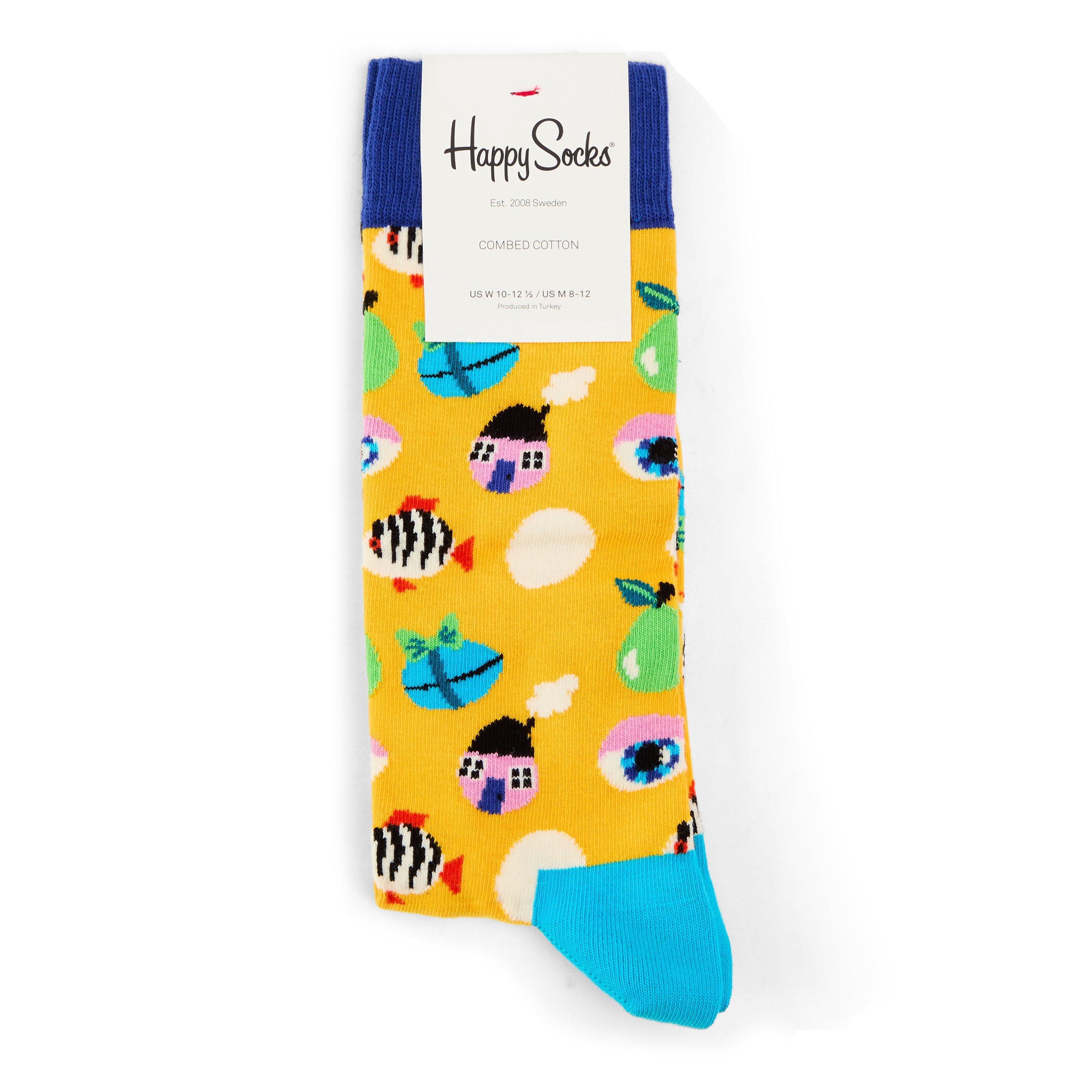 Gul - Happy Socks - Fantasy Eggs Sk 99 - 2