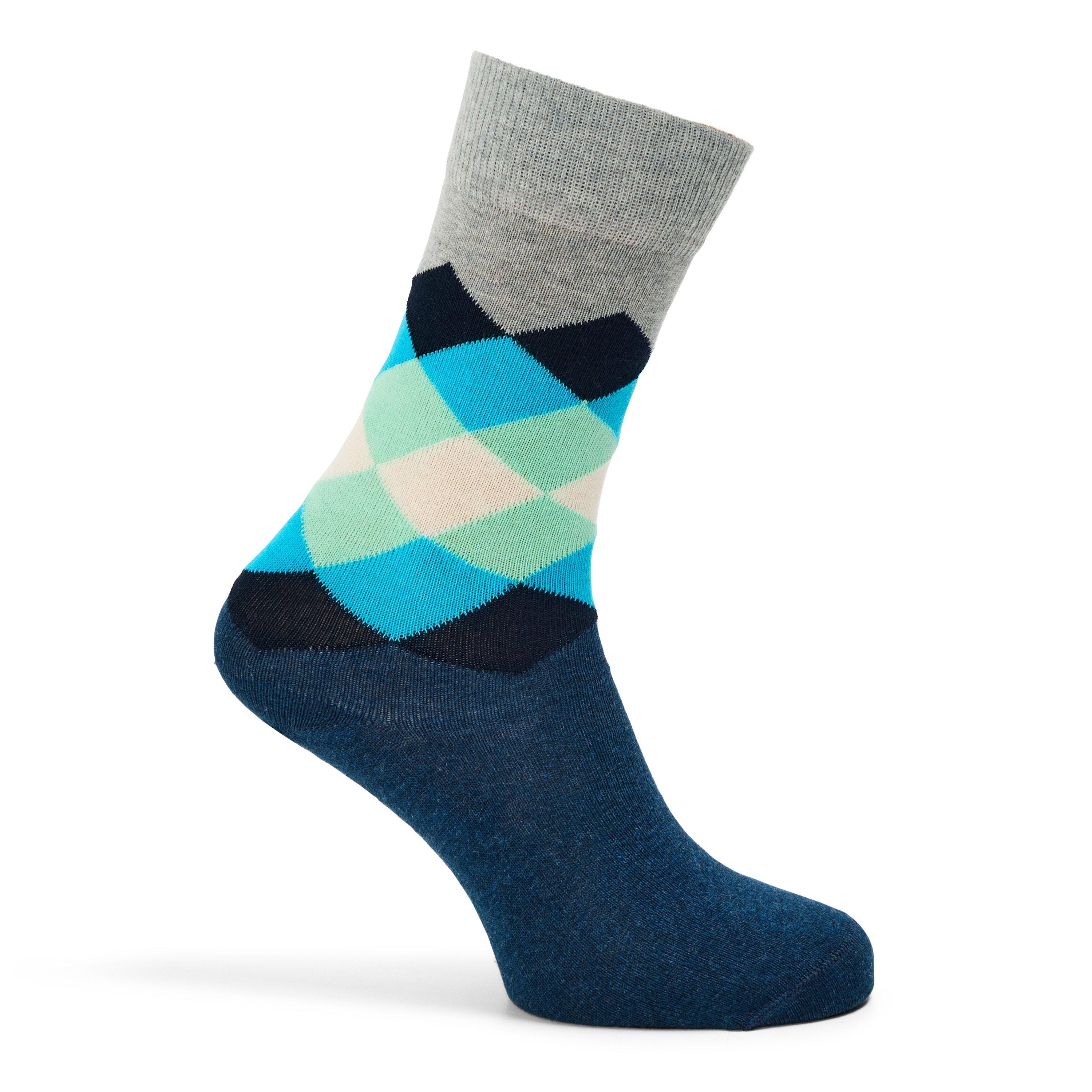 Lyle Q Zip Pulover Sn99 - Happy Socks - Fade Diamond Pop - 1