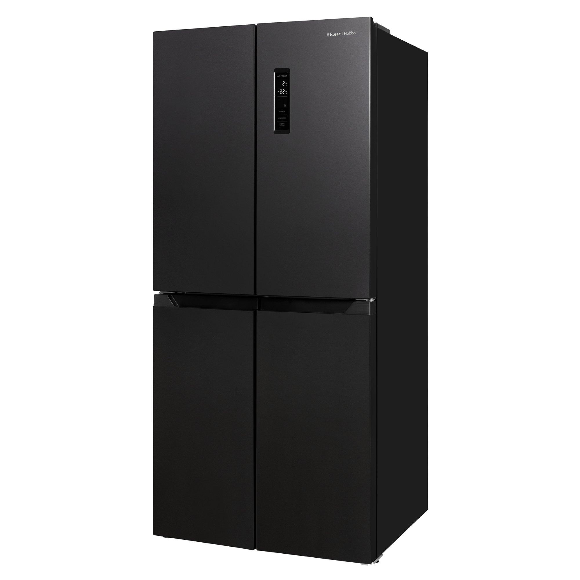 Black Steel - Russell Hobbs - RH180A4FF802E1BS 50/50 Split 4 Door Fridge Freezer - 2