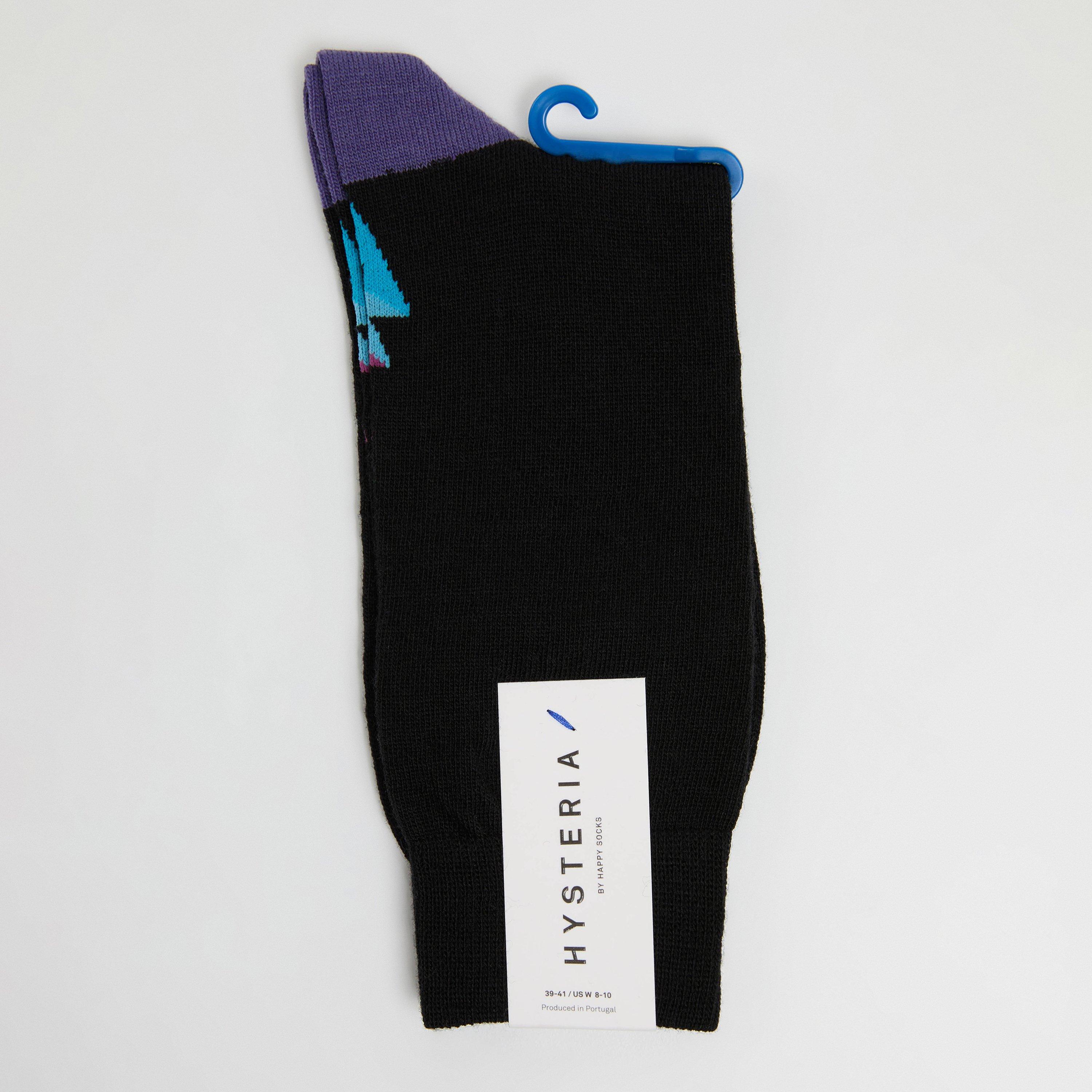 Black - Happy Socks - Gina Mid High Pop - 1