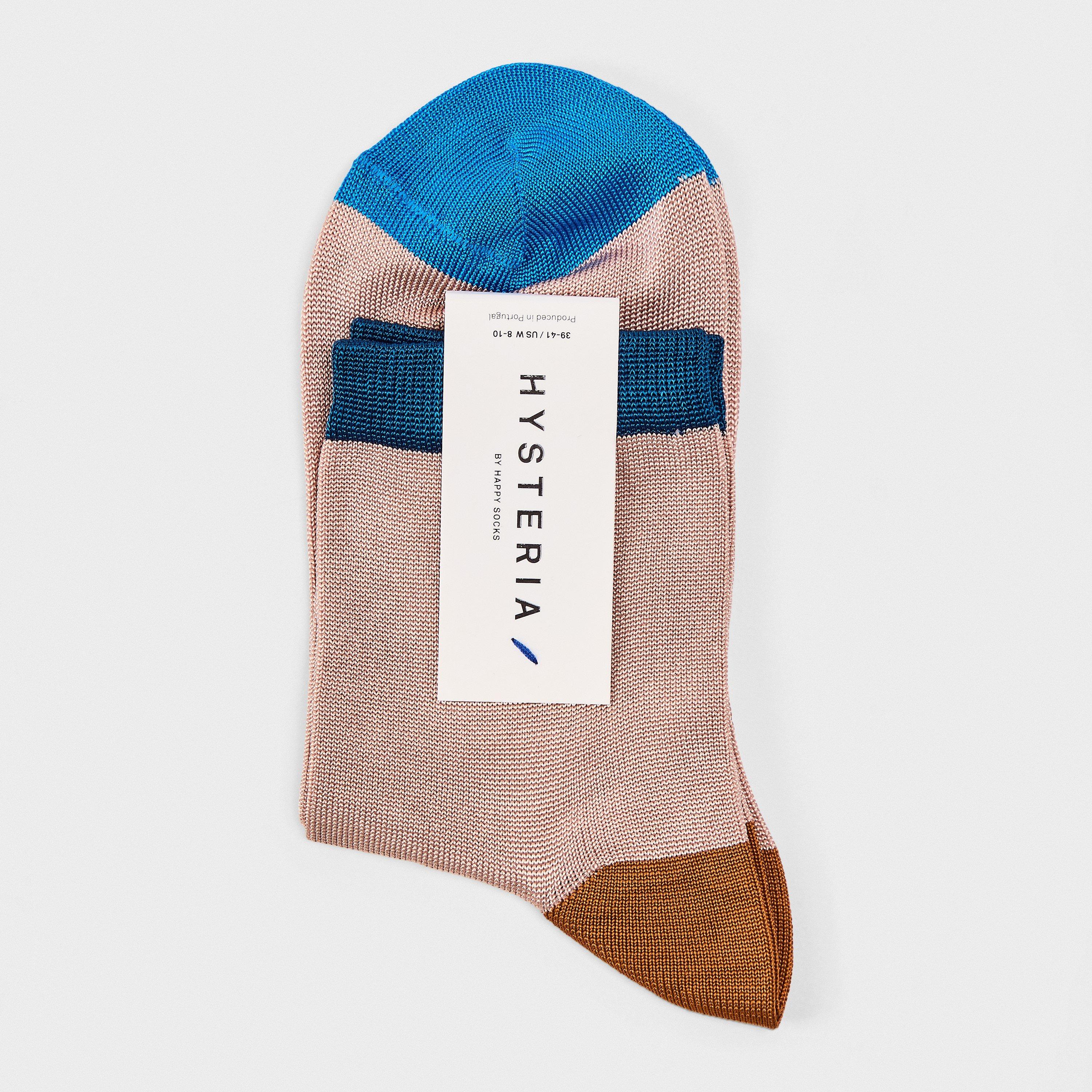 Light Orange - Happy Socks - Grace Ankle Pop - 2