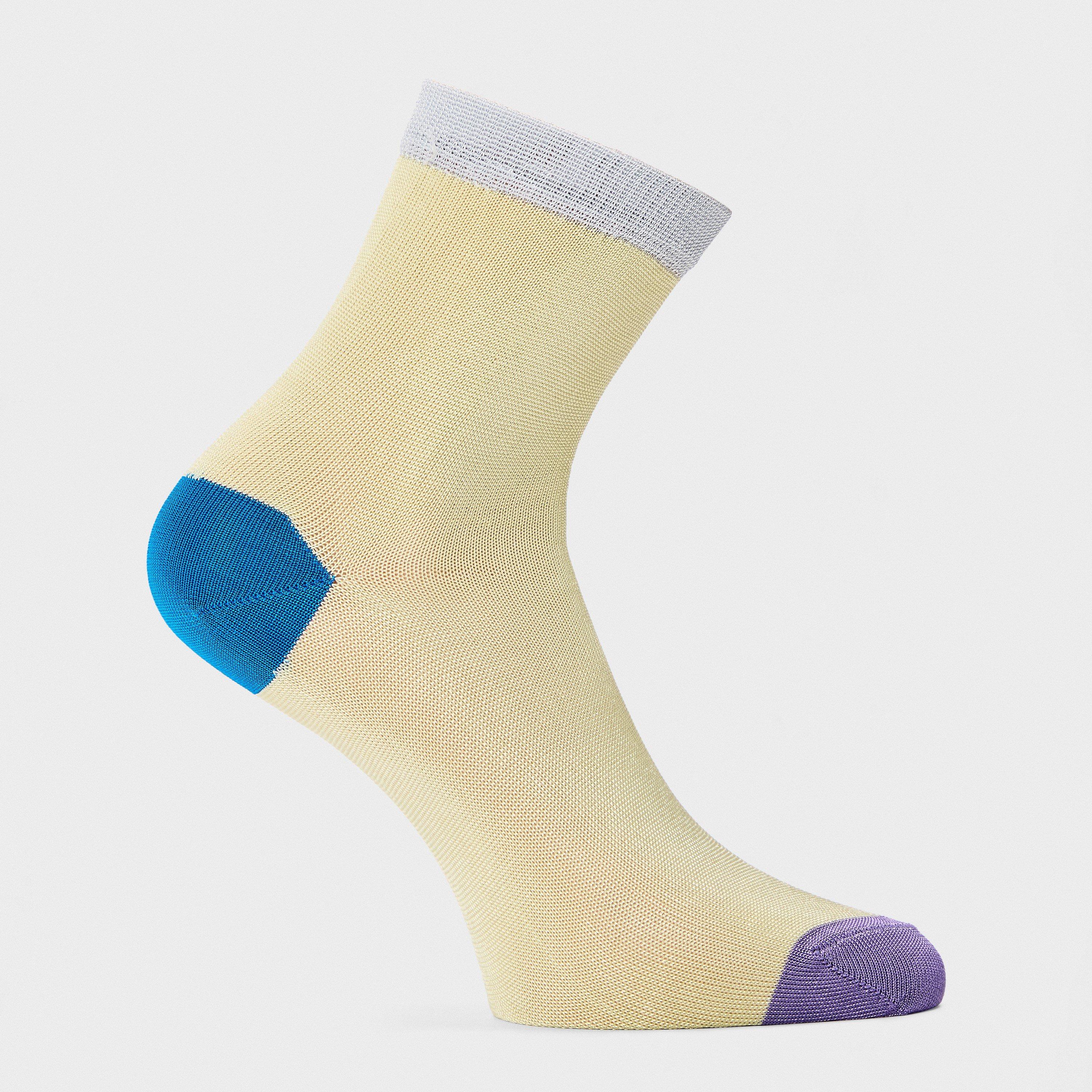 Light Green - Happy Socks - Grace Ankle Pop - 1
