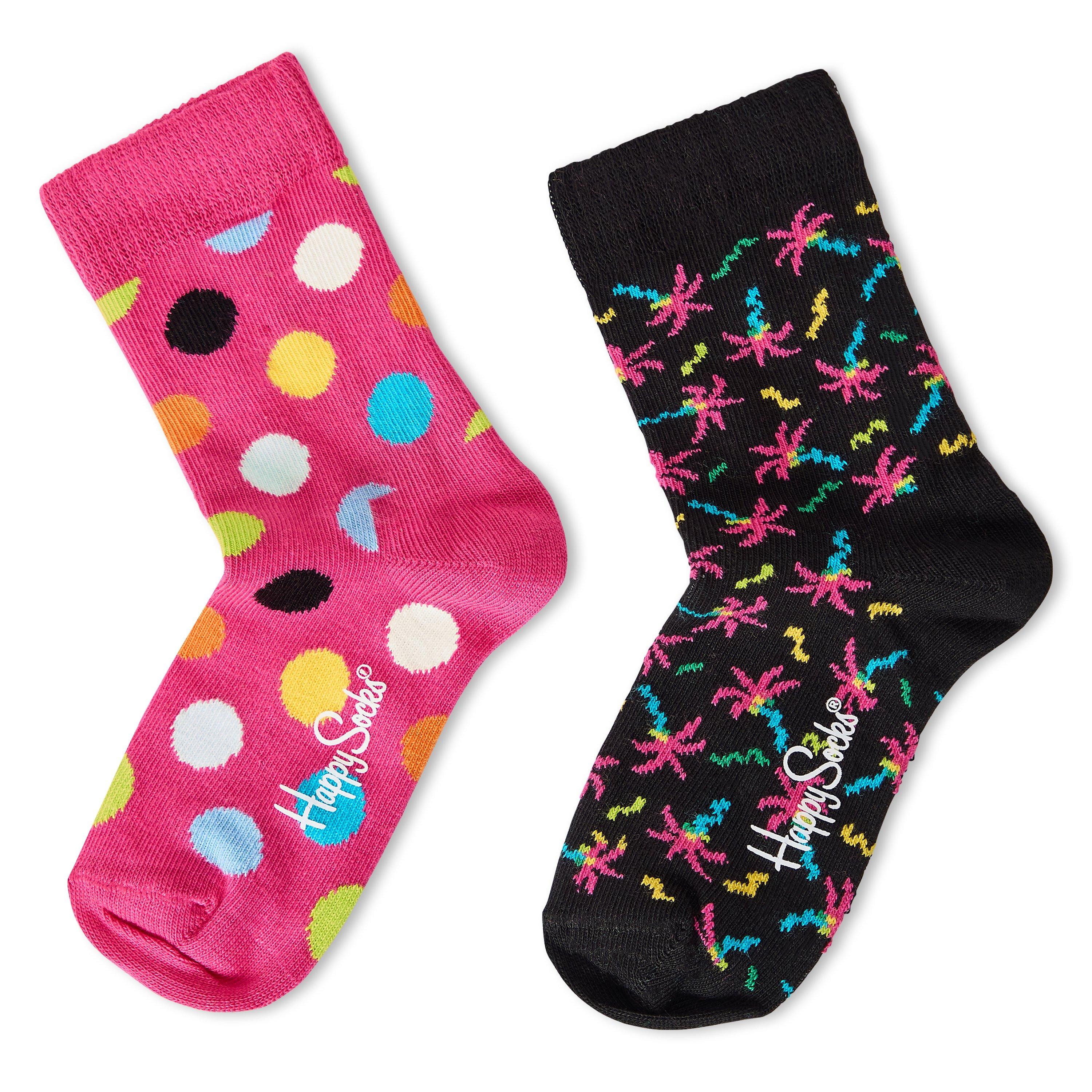 Pink - Happy Socks - Big Dot Pop - 1