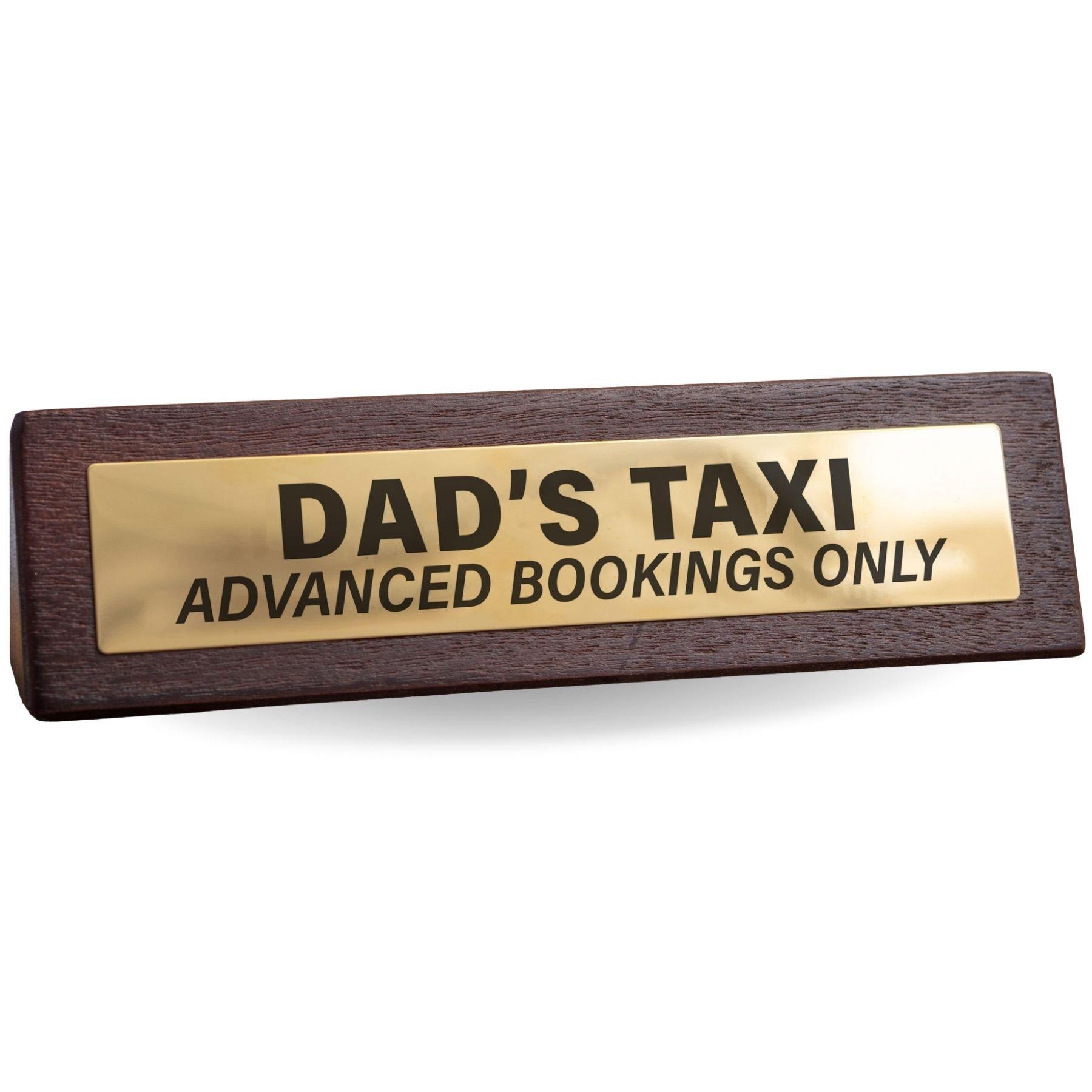 Multi - Boxer Gifts - Dad’s Taxi Novelty Sign – Funny Dad Gift - 1