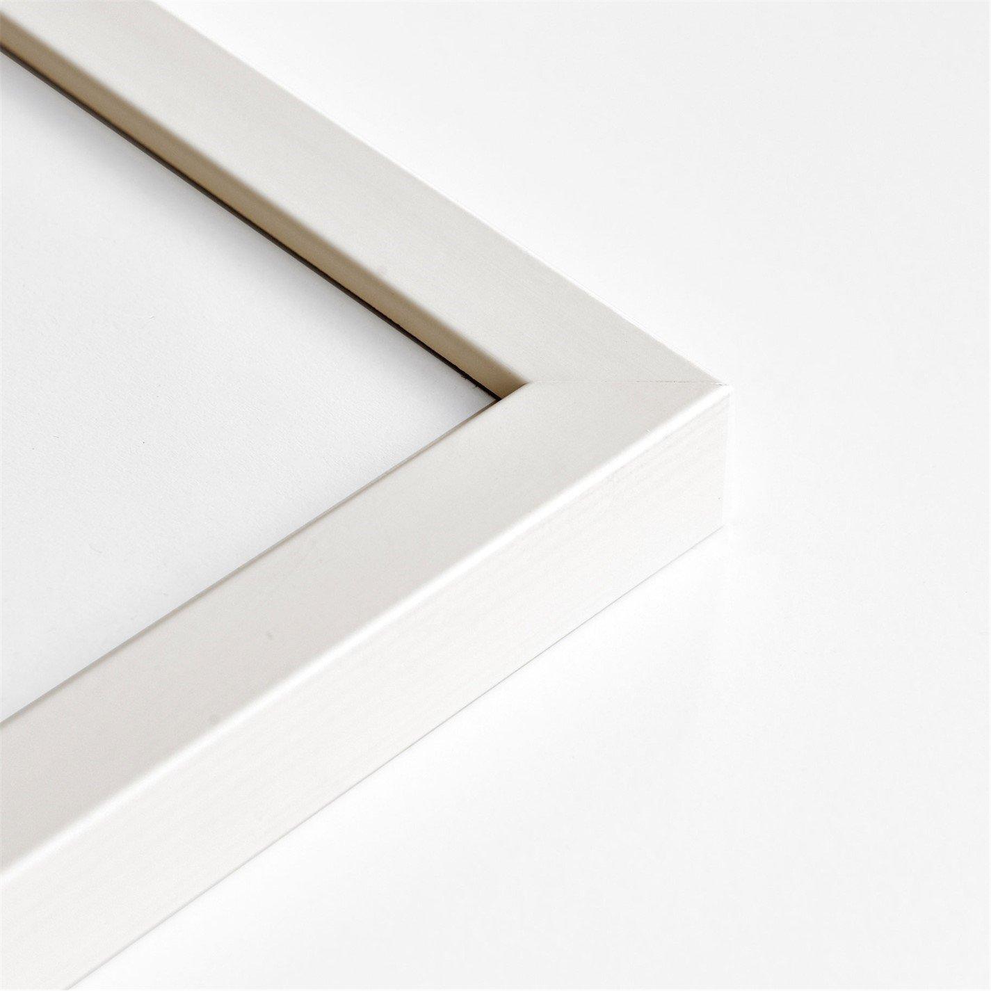 White - nielsen - Skava Wooden Picture Frame with White Mount - 2