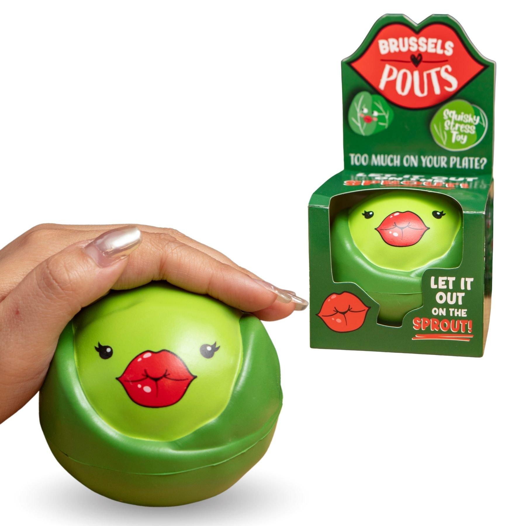 Multi - Boxer Gifts - Brussel Pouts Squishy Stress Ball – Stress Toy - 1