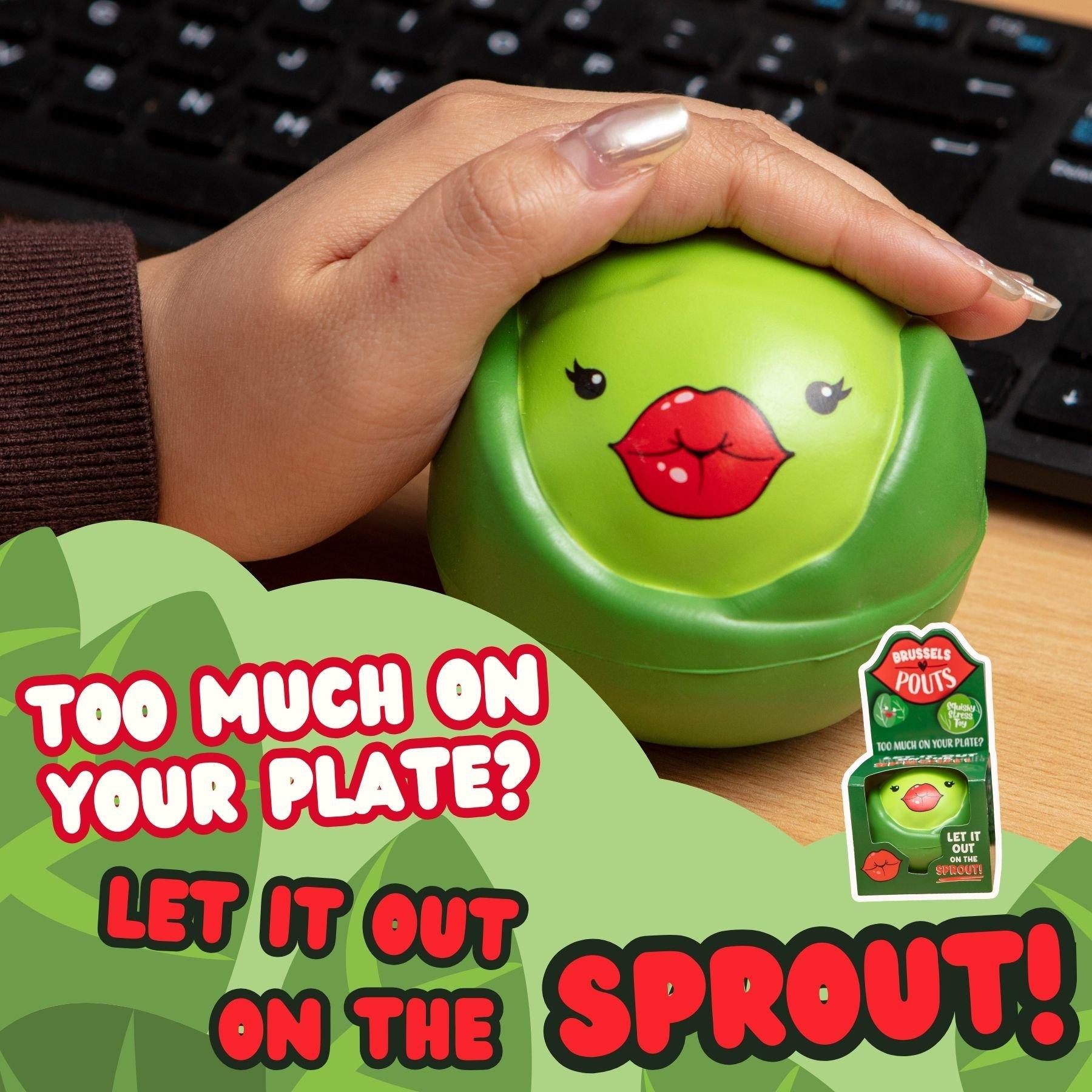 Multi - Boxer Gifts - Brussel Pouts Squishy Stress Ball – Stress Toy - 2