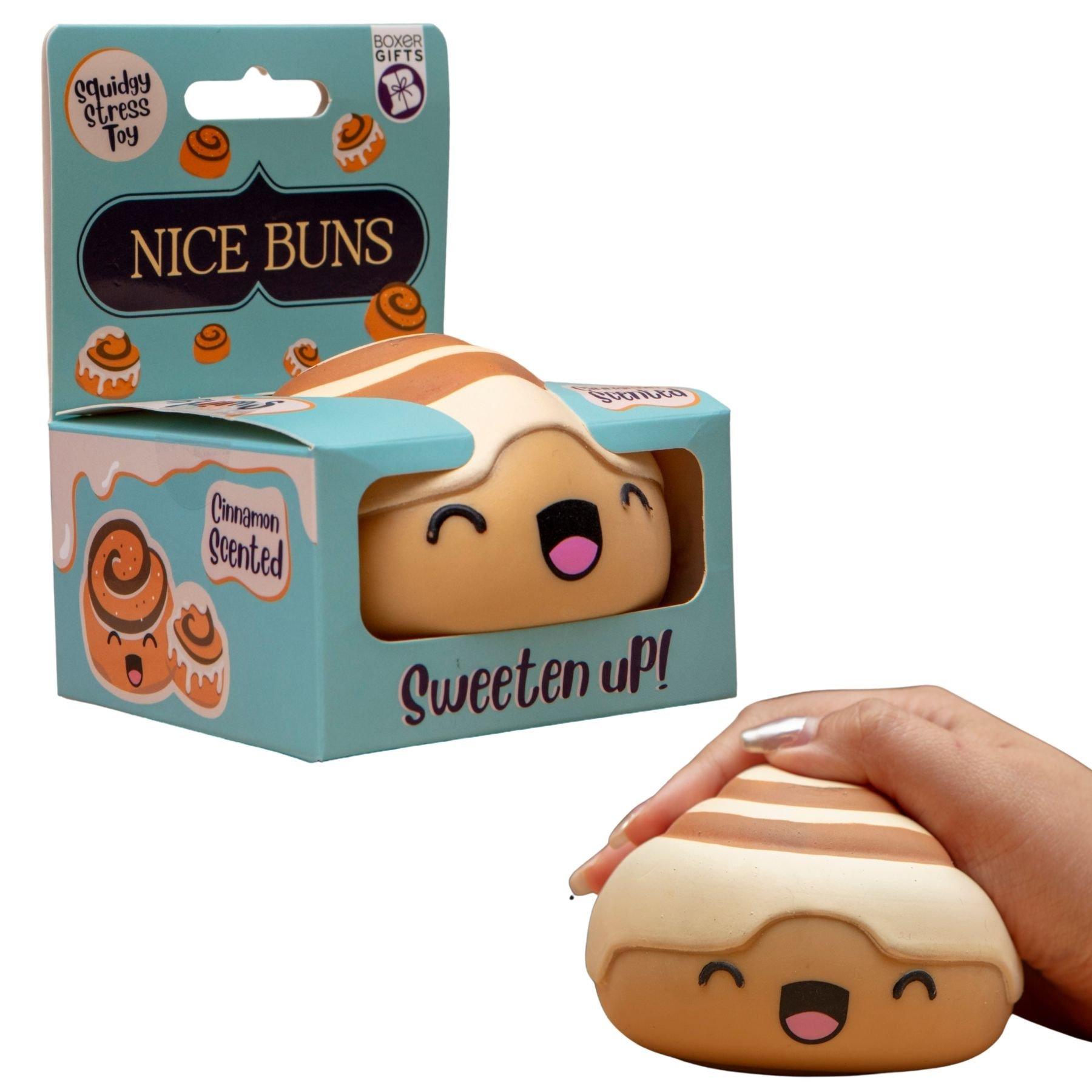 Multi - Boxer Gifts - Nice Buns Squishy Stress Ball – Funny Stress Toy - 1