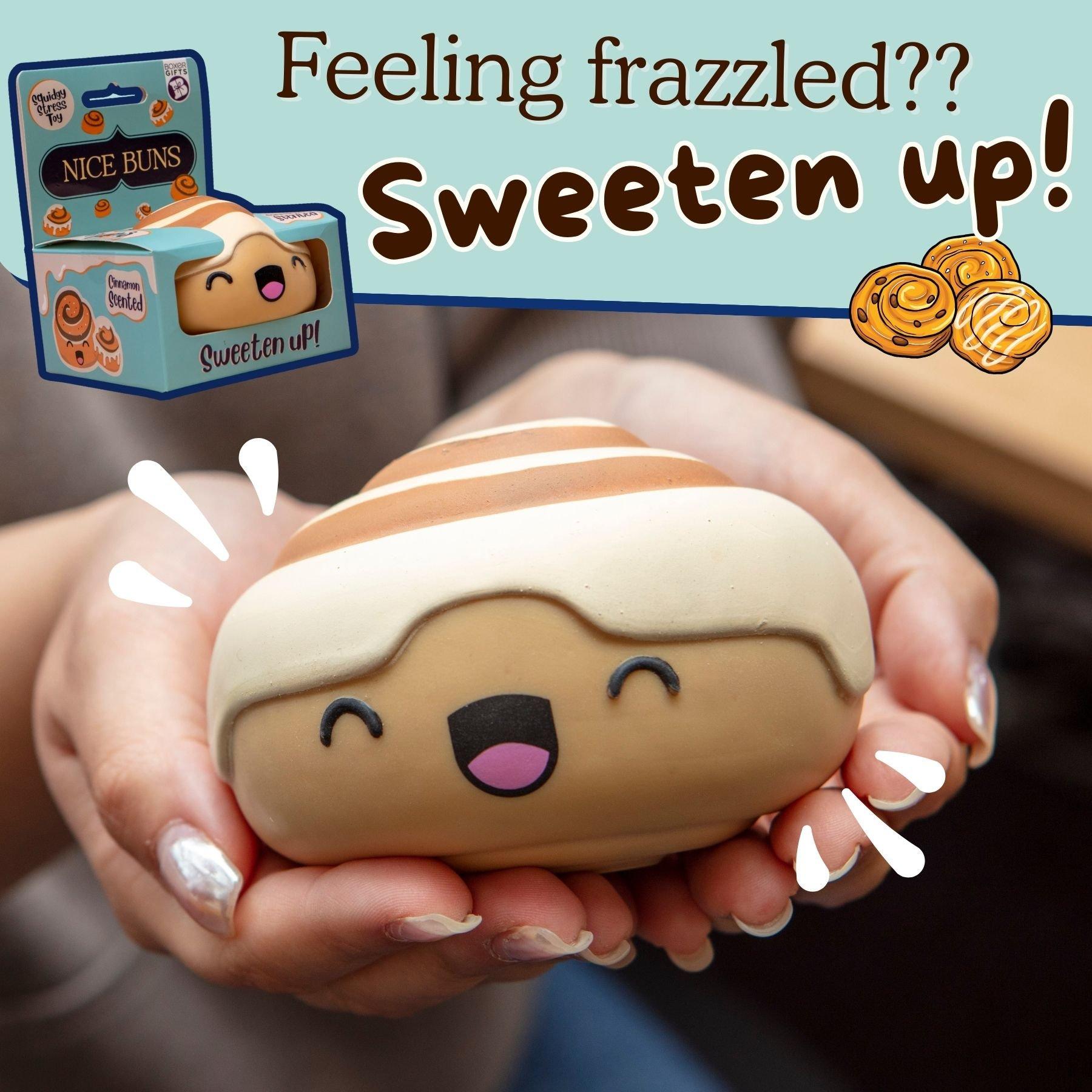 Multi - Boxer Gifts - Nice Buns Squishy Stress Ball – Funny Stress Toy - 2