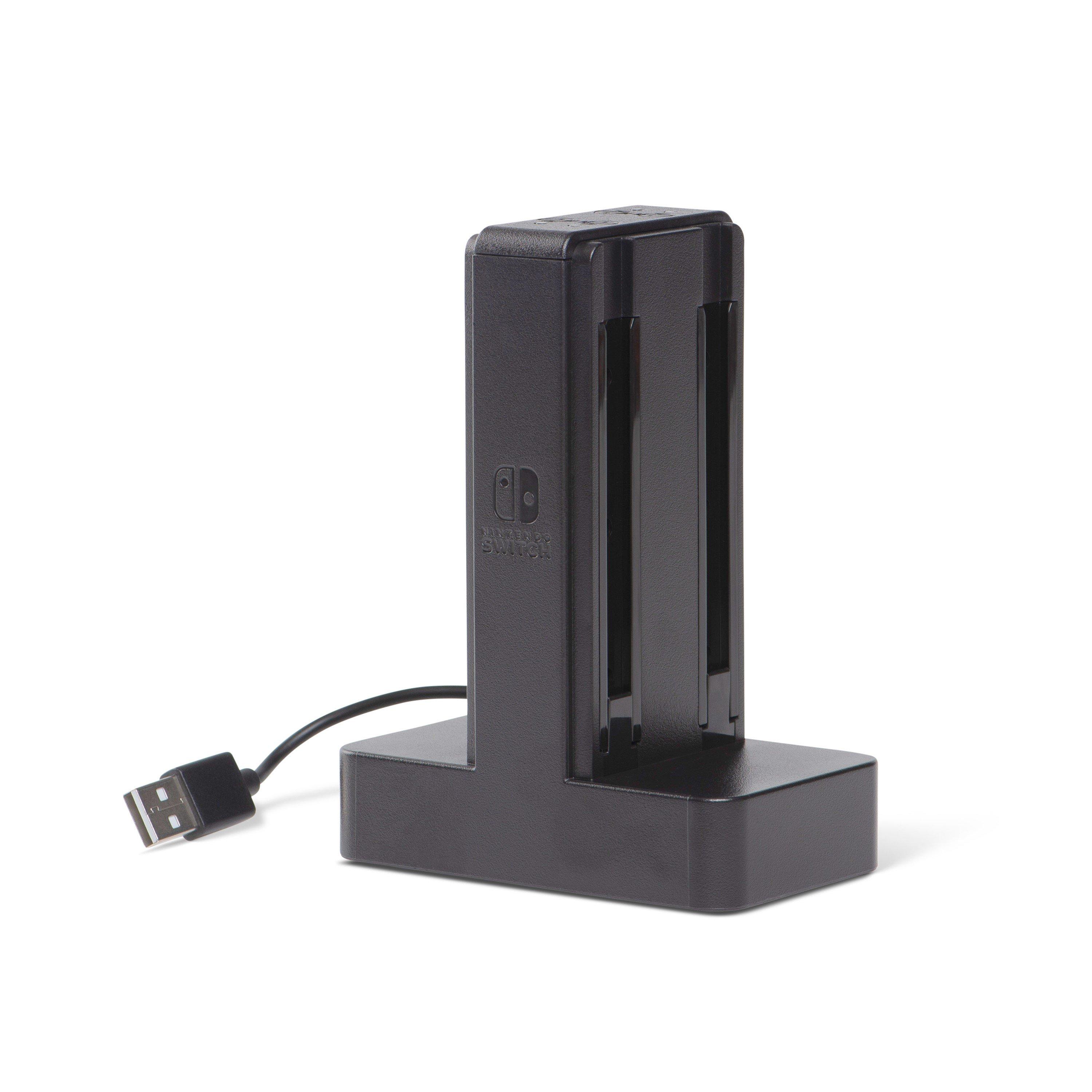 Black - PowerA - Joy-Con Charging Dock for Nintendo Switch - 3