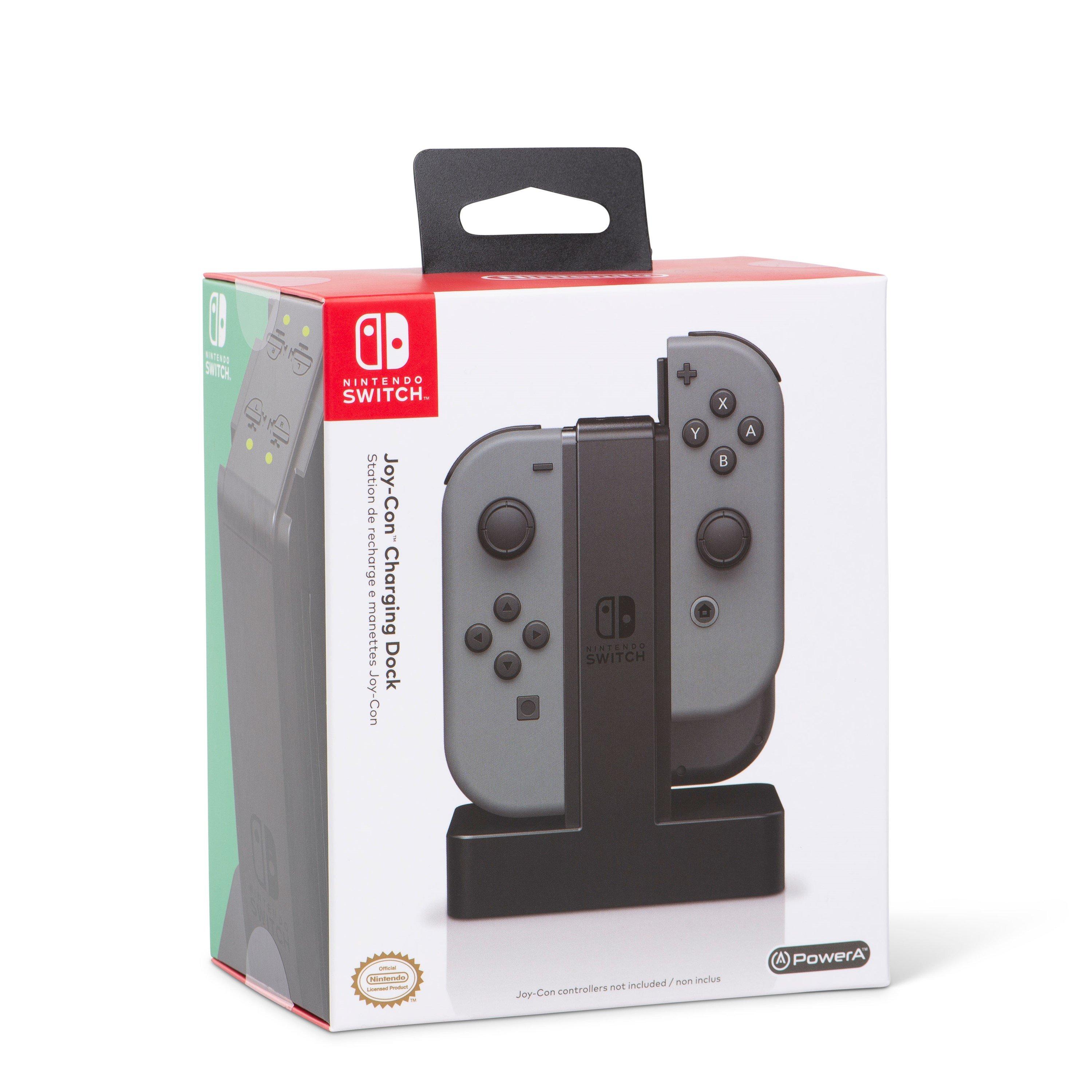 Black - PowerA - Joy-Con Charging Dock for Nintendo Switch - 6