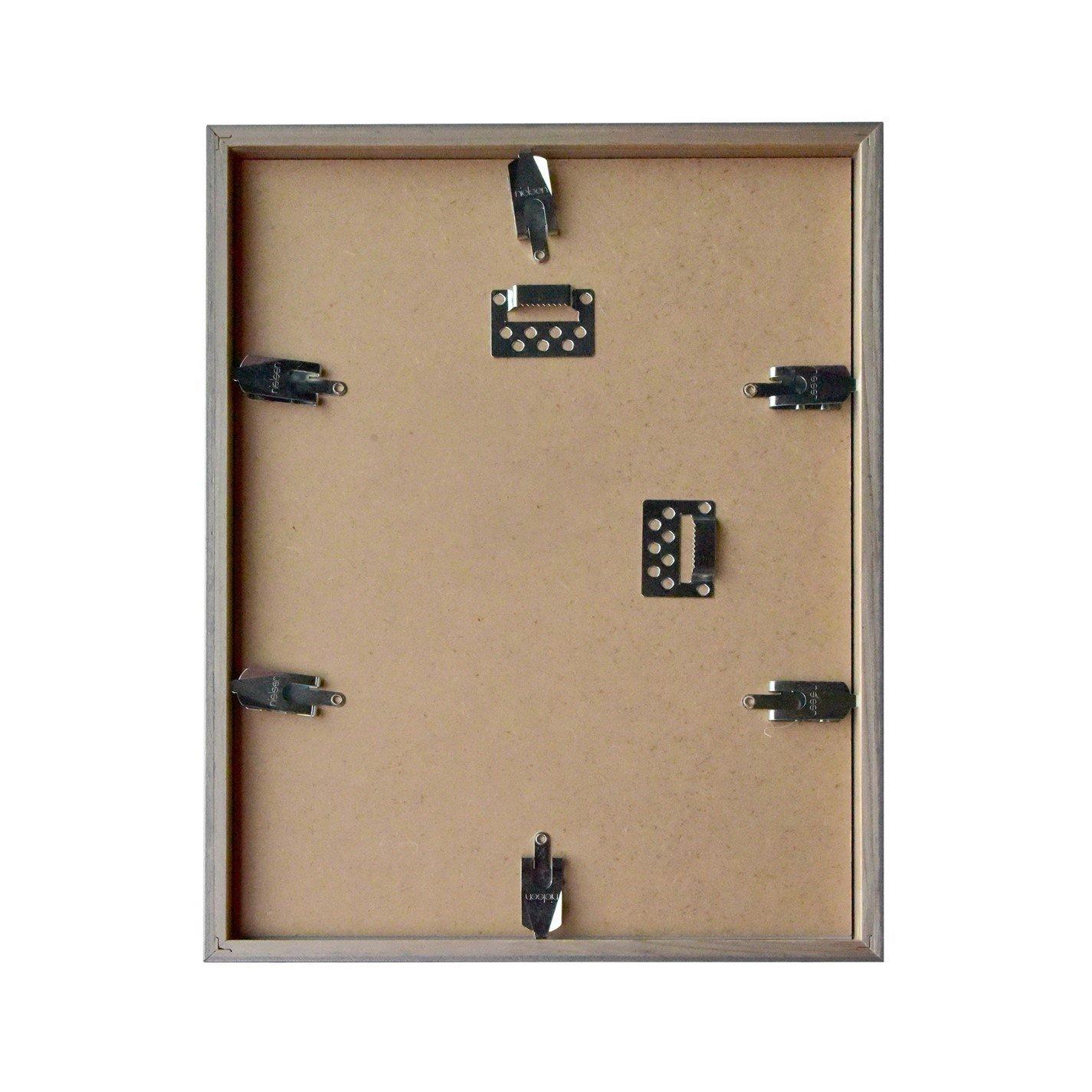 Matt White - nielsen - Quadrum Wooden Picture Frame with Glass Front - 4