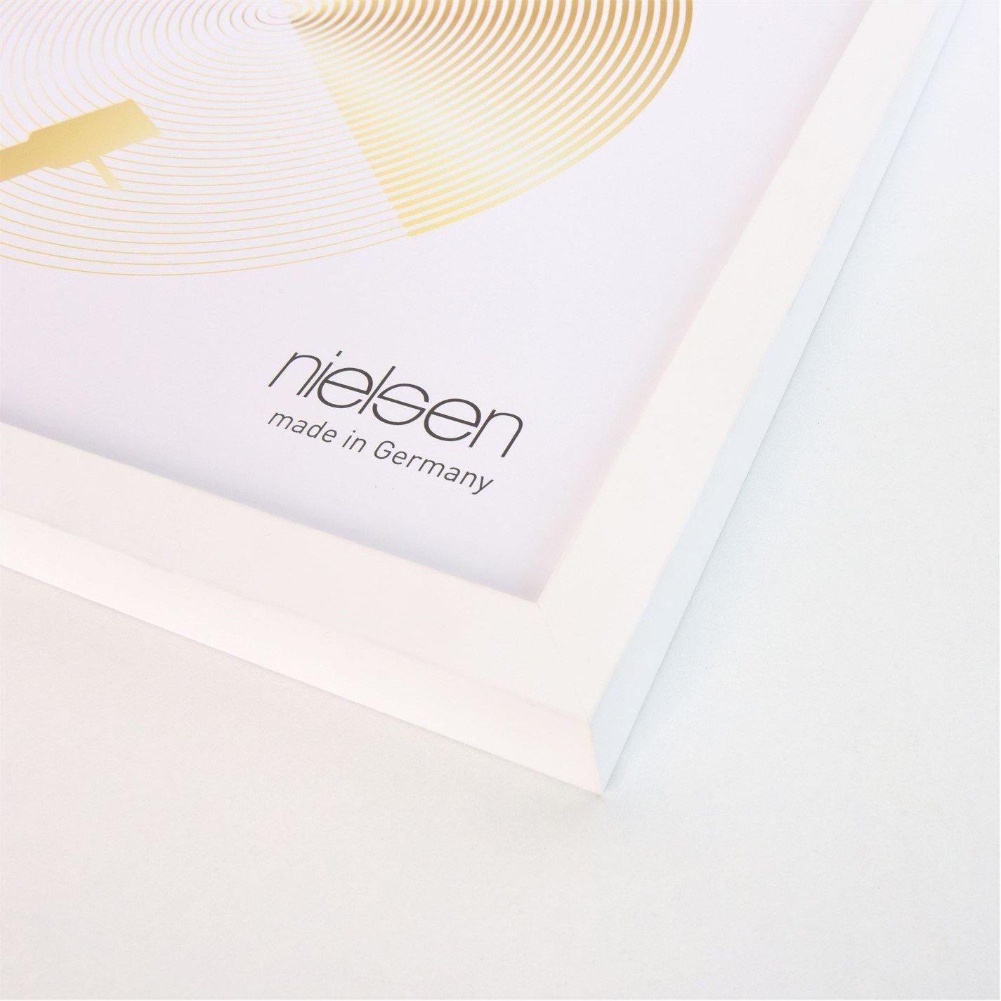 White - nielsen - 12 inch Vinyl Record Display Frame Wood - 2