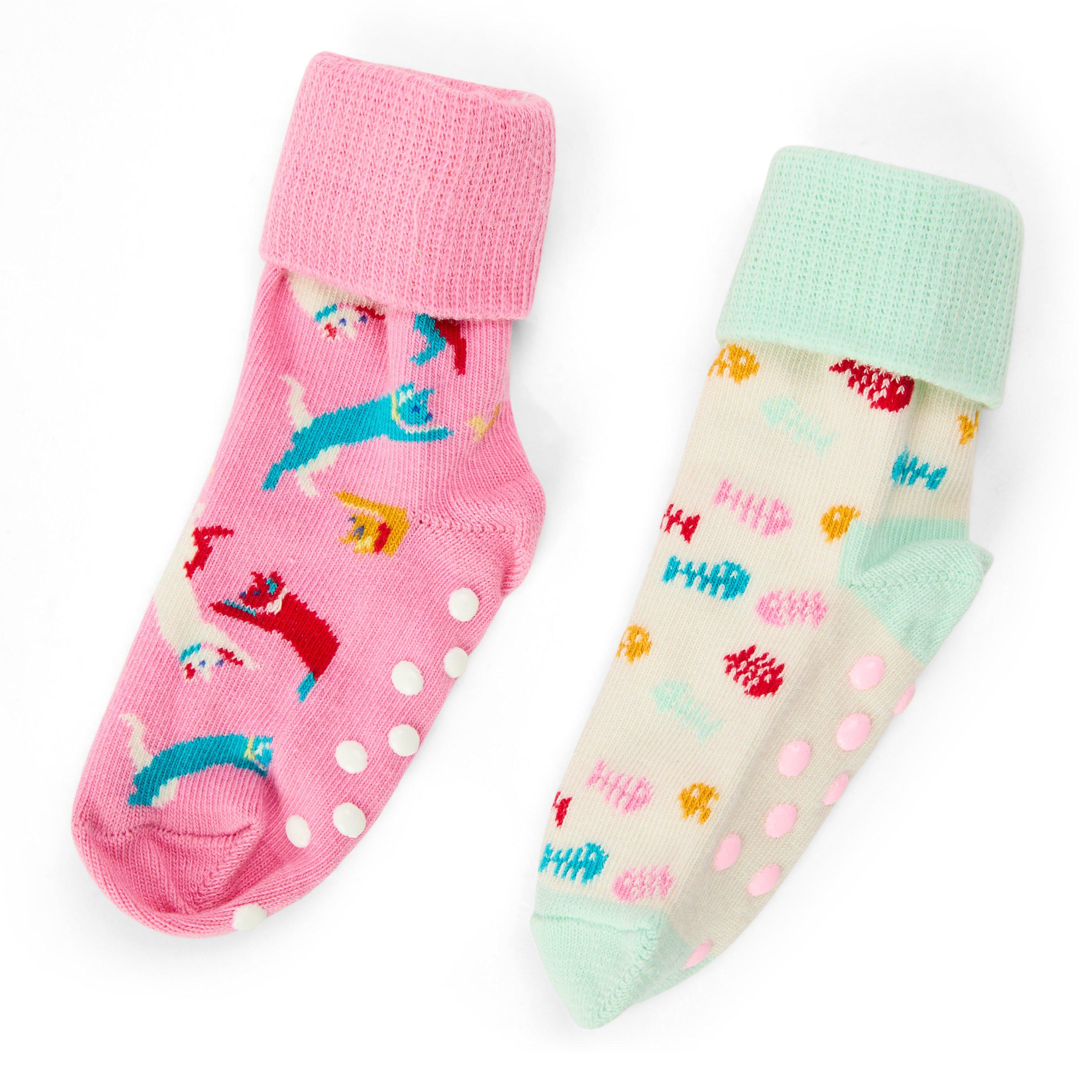 Happy Socks  Newborn Cat Pop - Pink - 12-24M