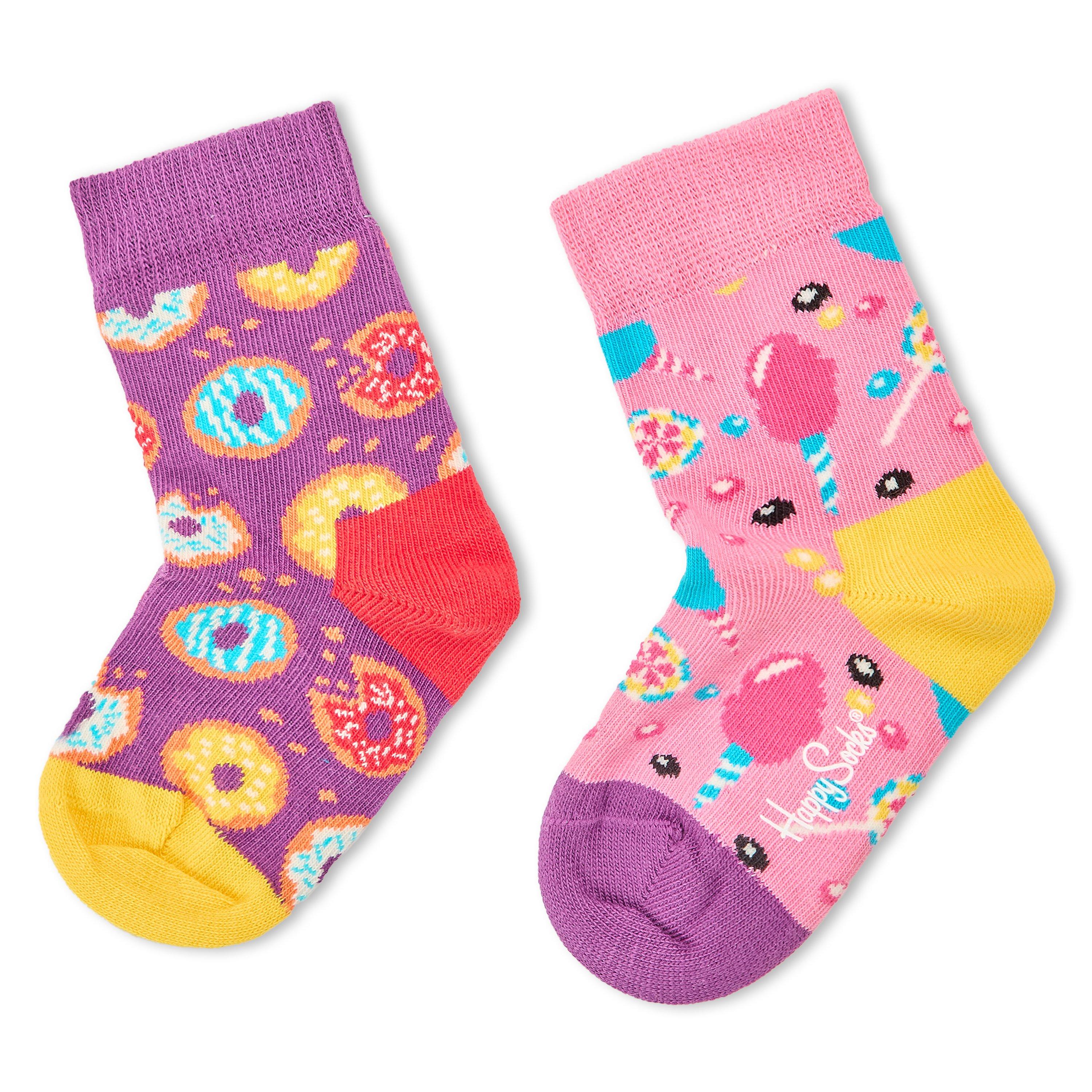 Lilla - Happy Socks - 2Pk Sweets Sk Bb99 - 2