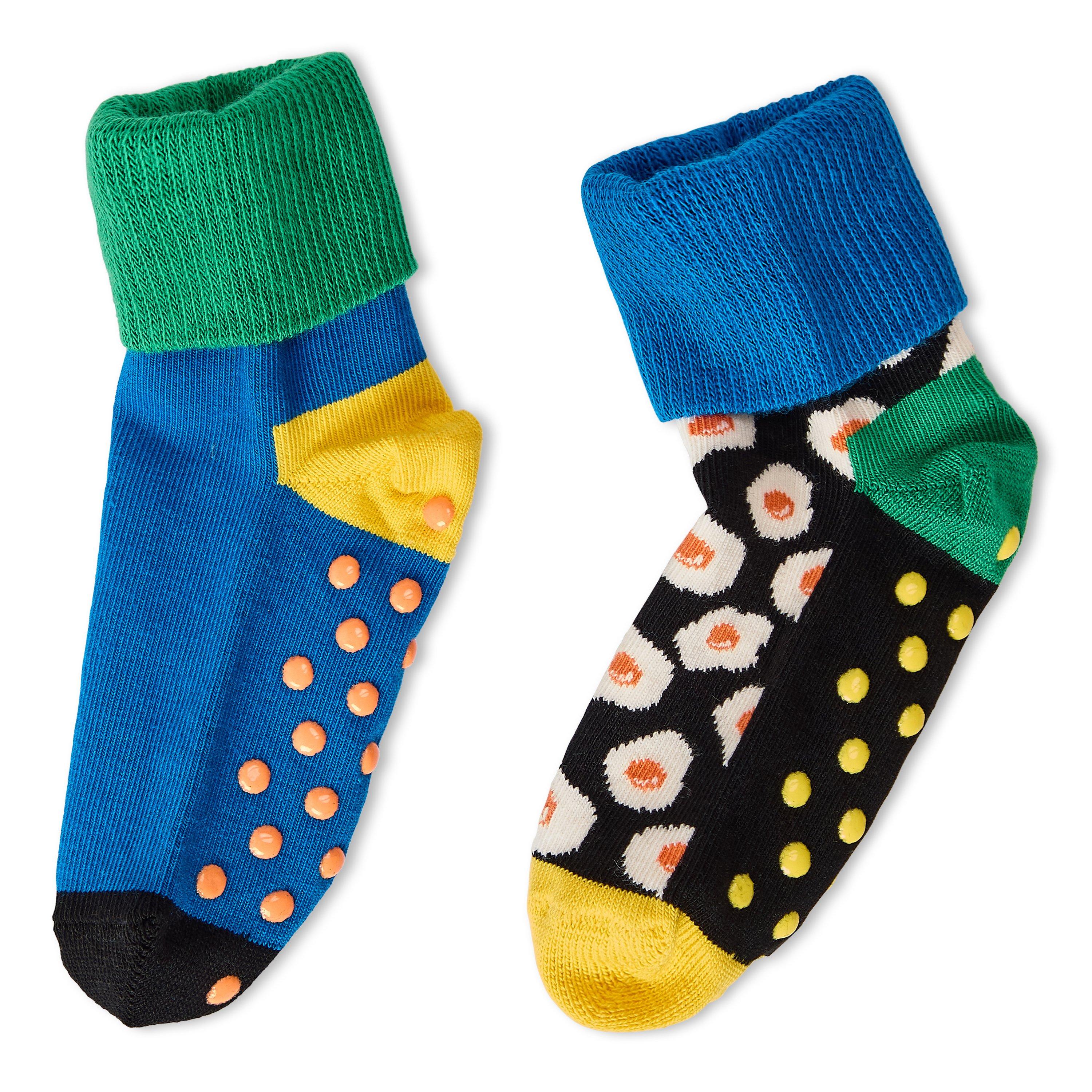 Happy Socks  Newborn Pop - Black - 6-12M