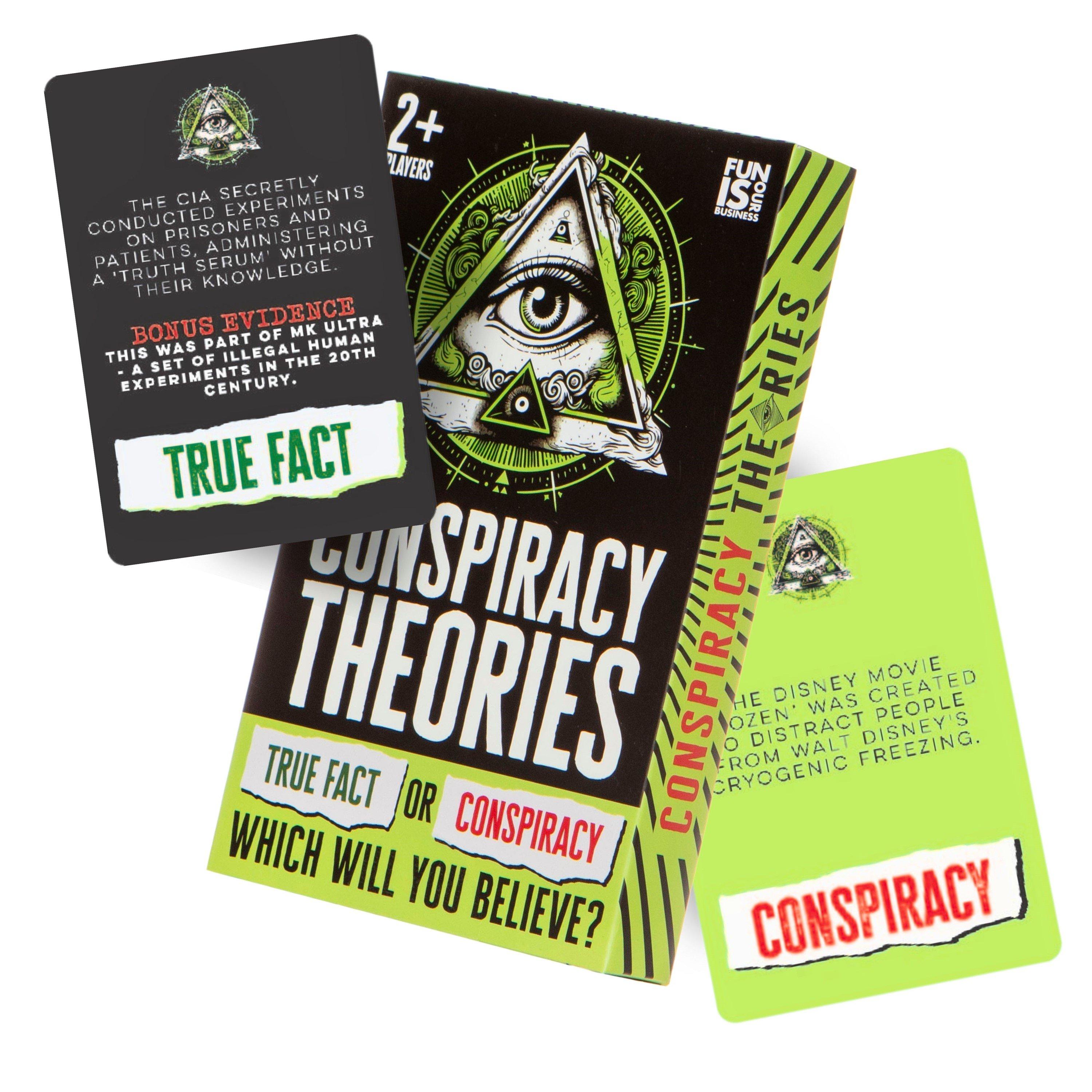 Multi - Boxer Gifts - Conspiracy Theories Card Game - Adult Games - 1