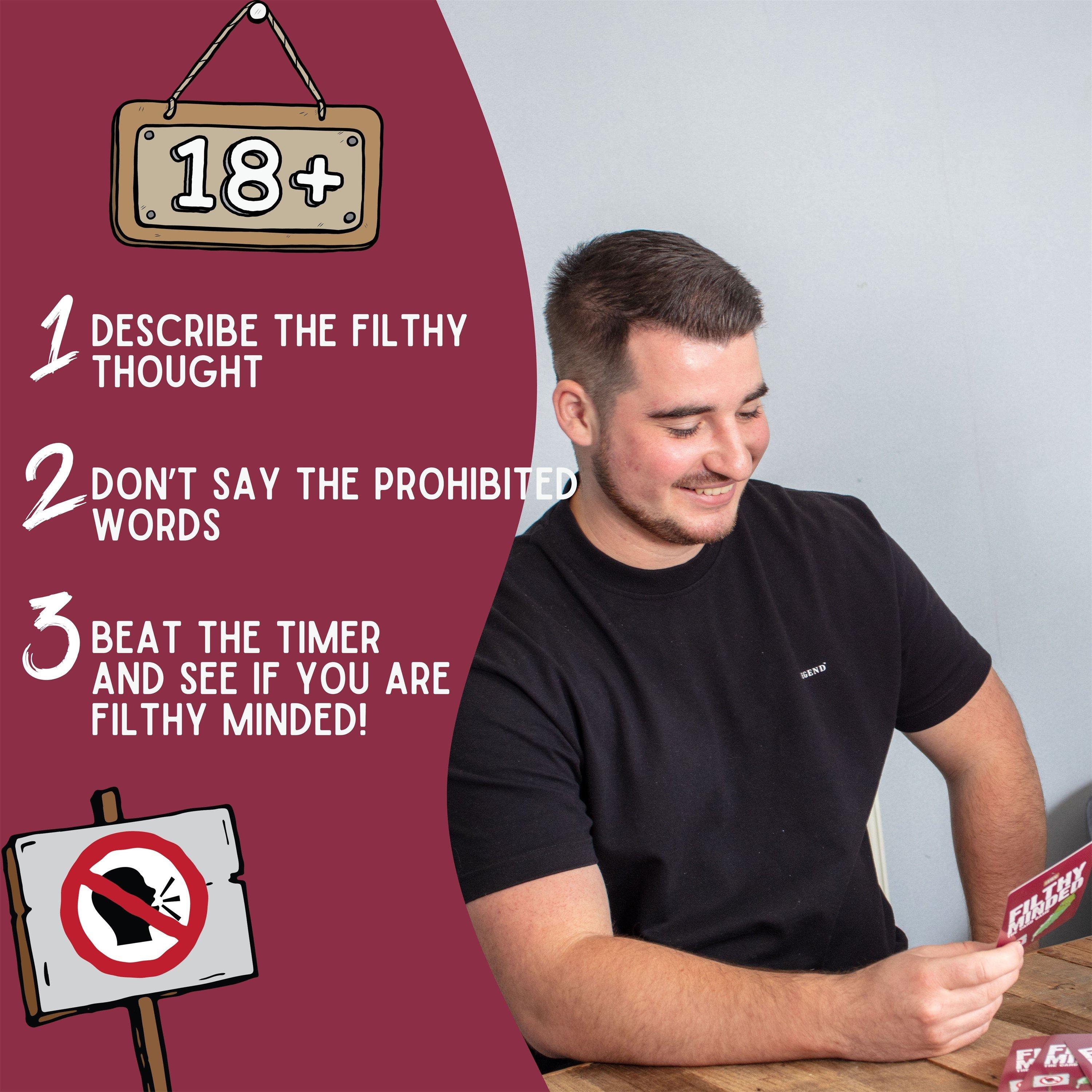 Multi - Boxer Gifts - Filthy Minded - Funny/Rude Card Games For Adults - 4