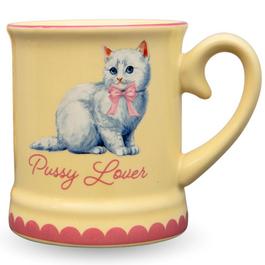 Boxer Gifts Pussy Lover Mug – Funny Cat Themed Mug for Women
