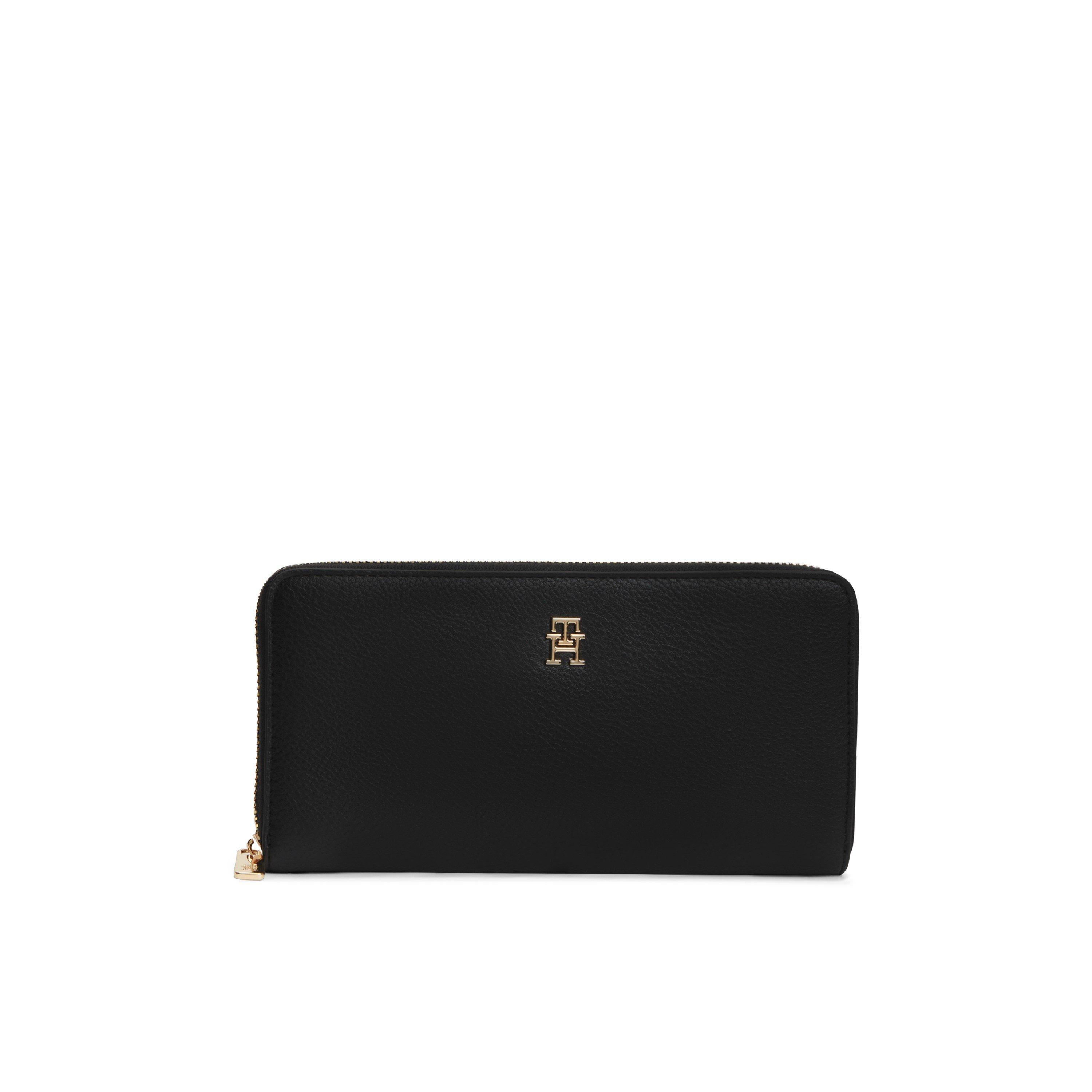 Tommy Hilfiger Women's Zip Around Purse - Black
