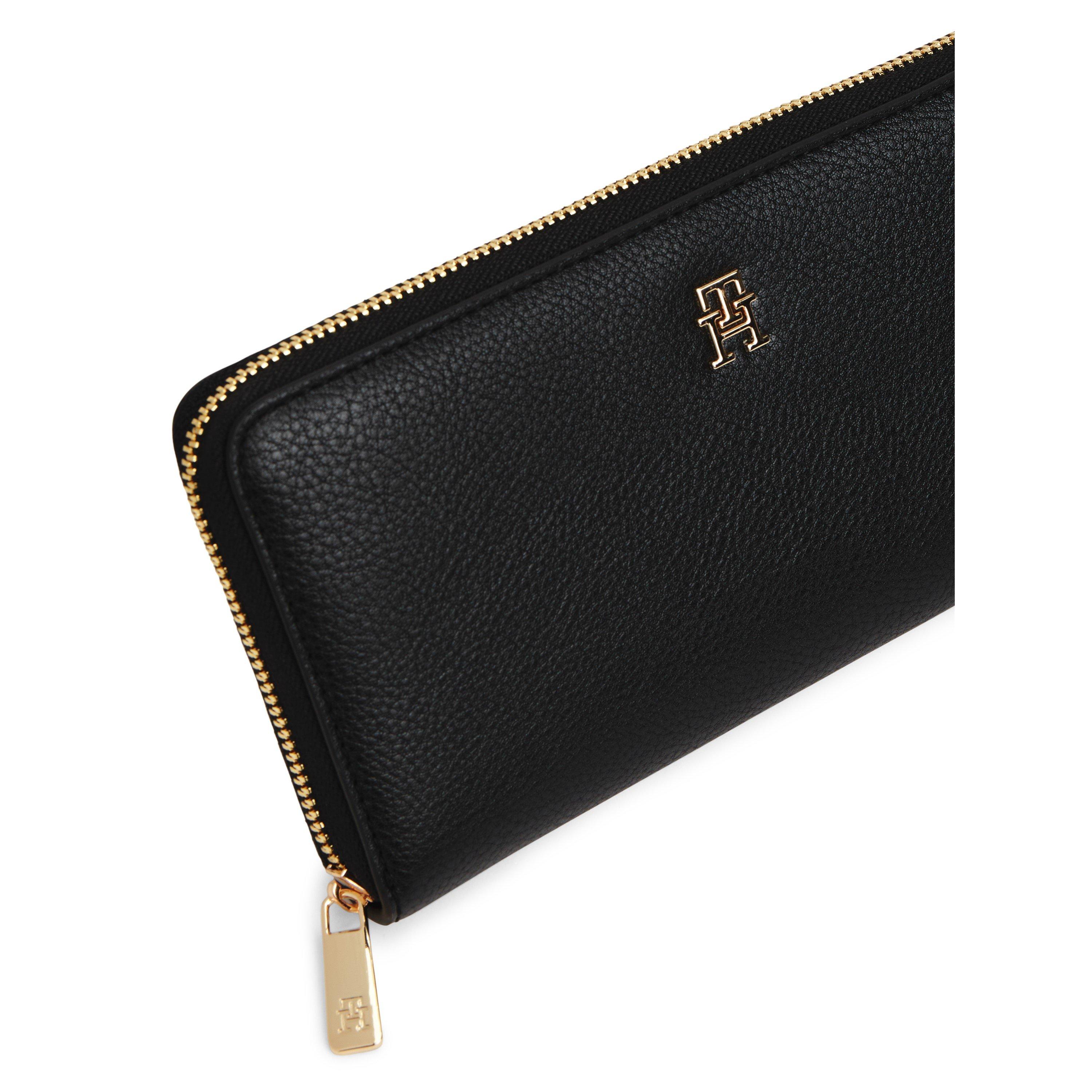 Black - Tommy Hilfiger - Women's Zip Around Purse - 2