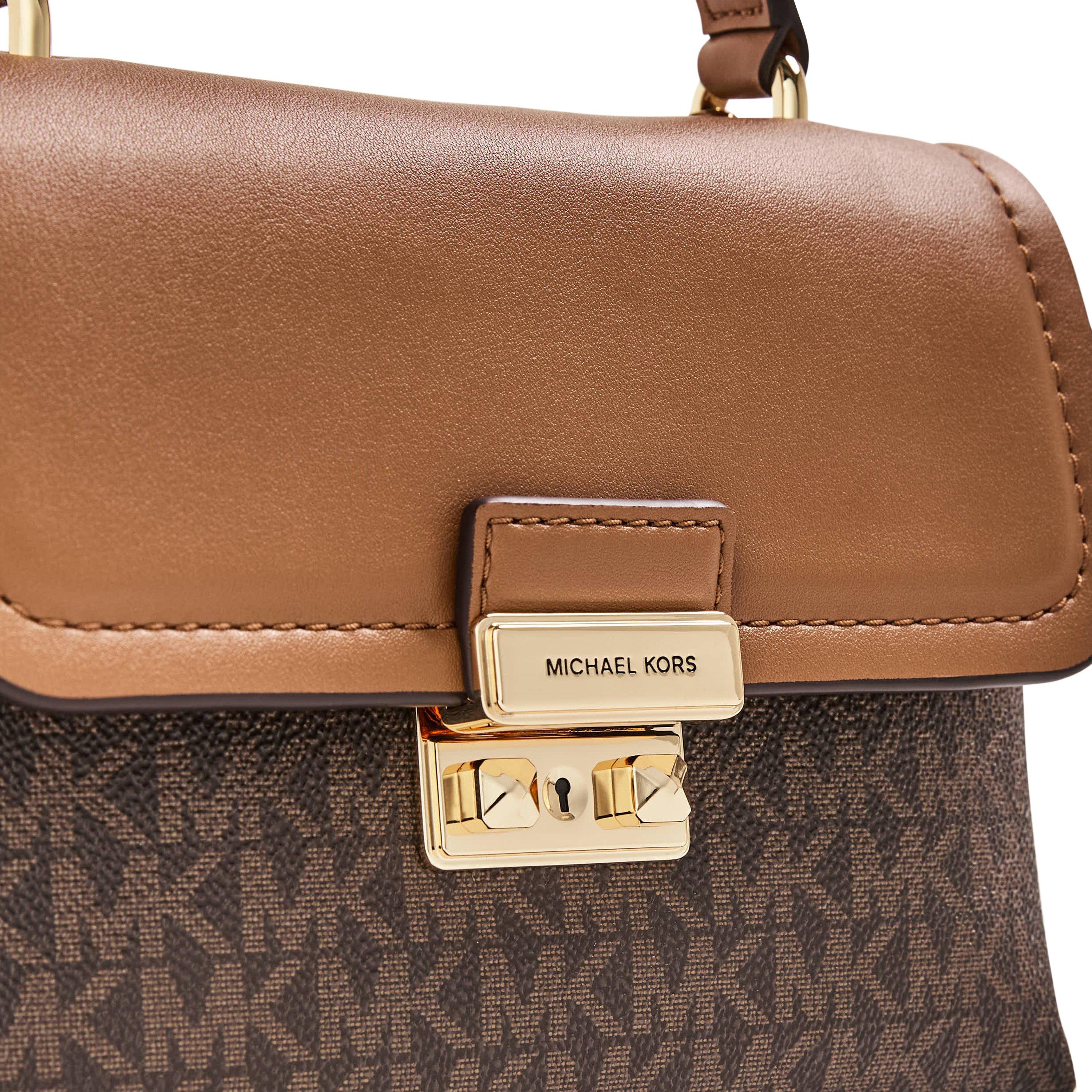 BRN/ACORN - MICHAEL Michael Kors - Women's Top Handle Bag - 3