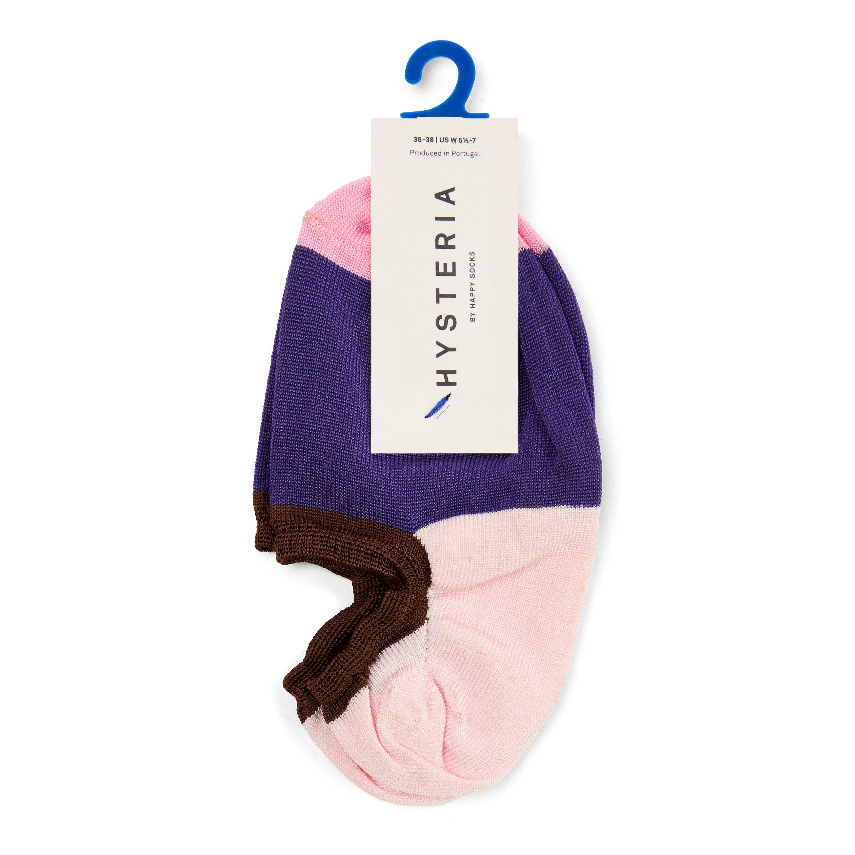 Dark Purple - Happy Socks - Gry No Show Sk 99 - 2