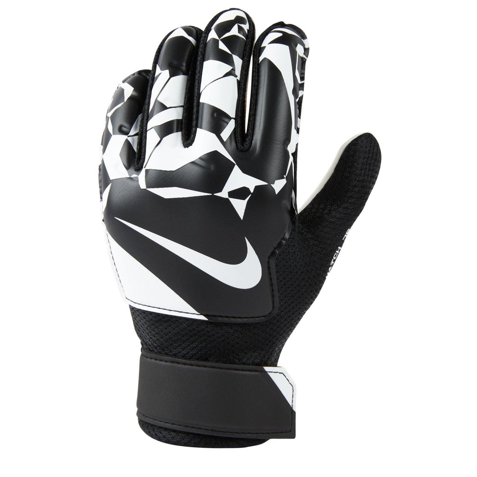 Black/White/Wht - Nike - Nike Match Jr. Goalkeeper Football Gloves 1 Pair - 1