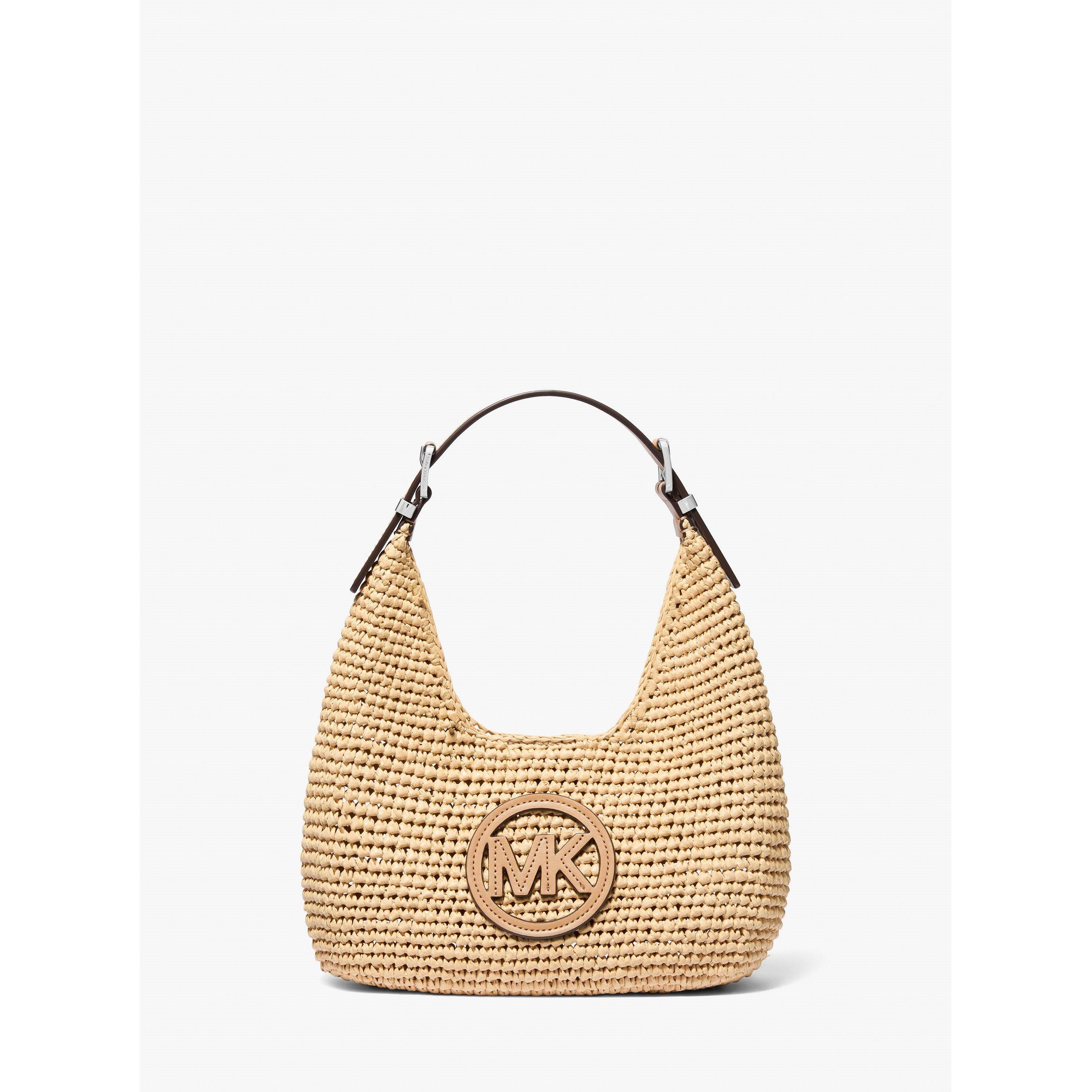 MICHAEL Michael Kors Women's Straw Bag - NAT/PEANUT