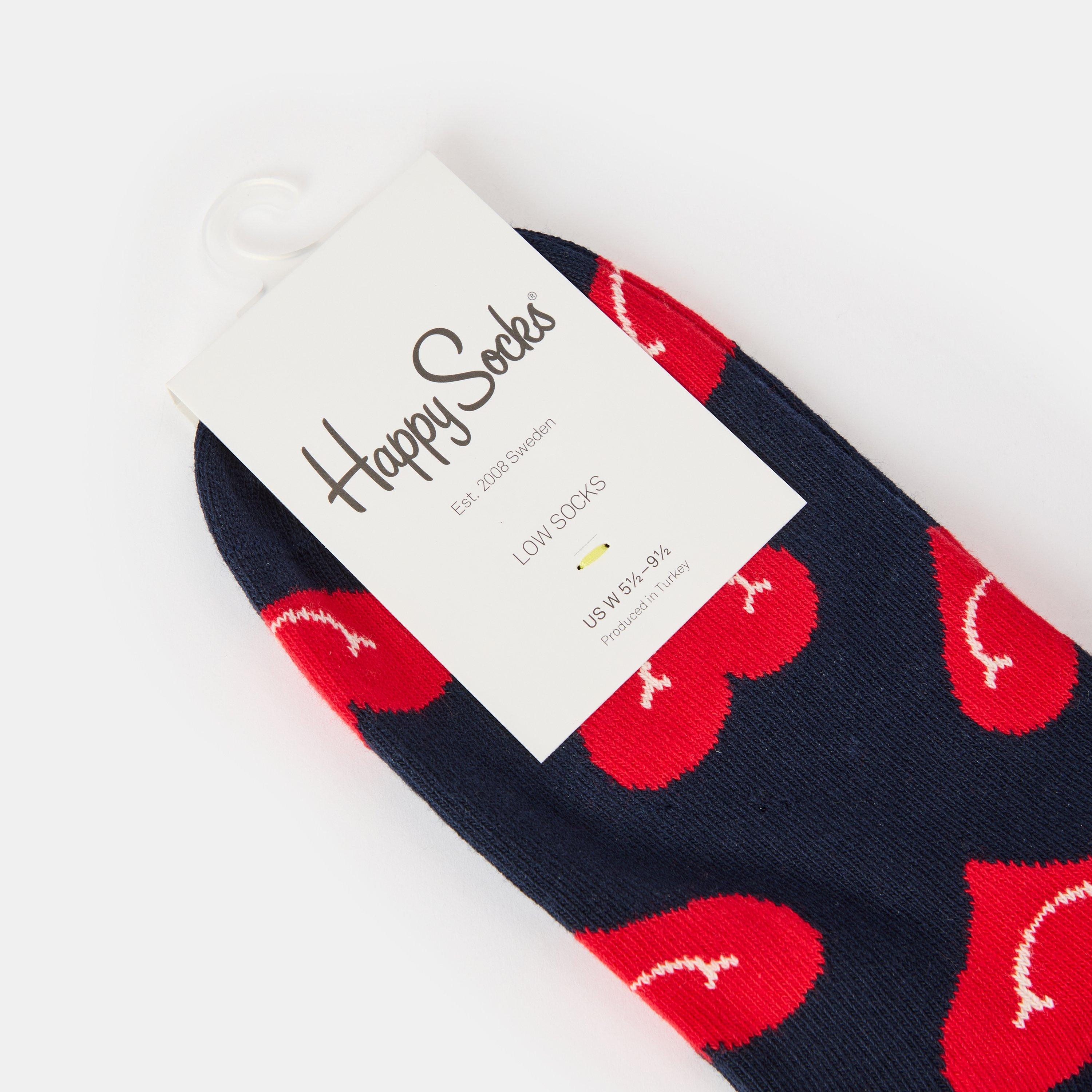 Navy - Happy Socks - Heart Low Sk 99 - 2