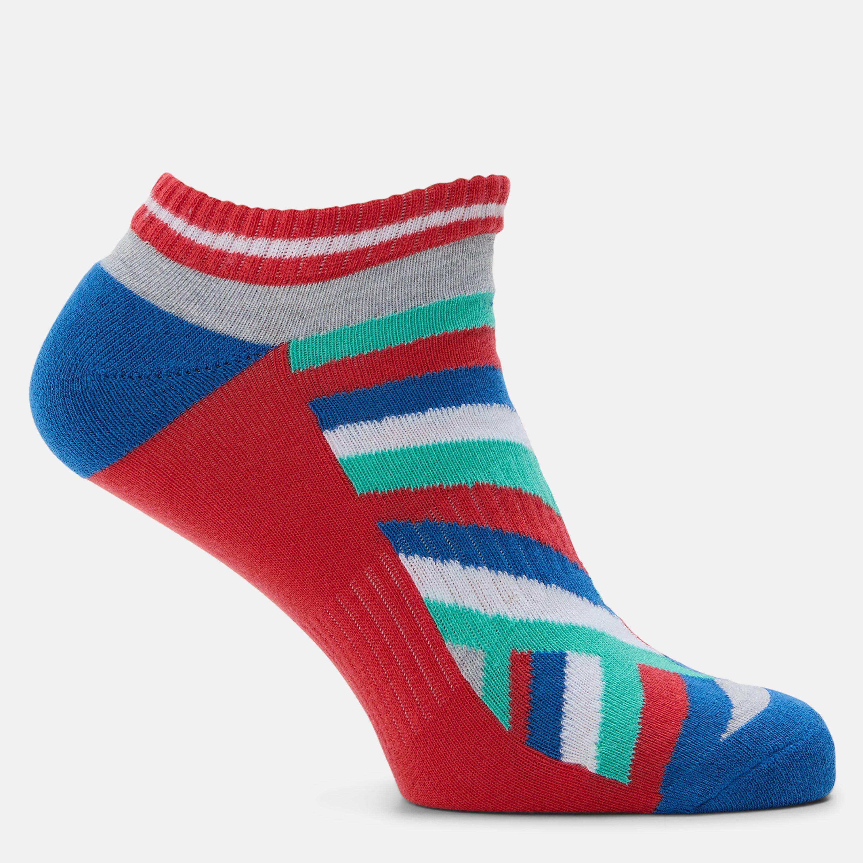 Red - Happy Socks - HS Athletic Low Pop - 2