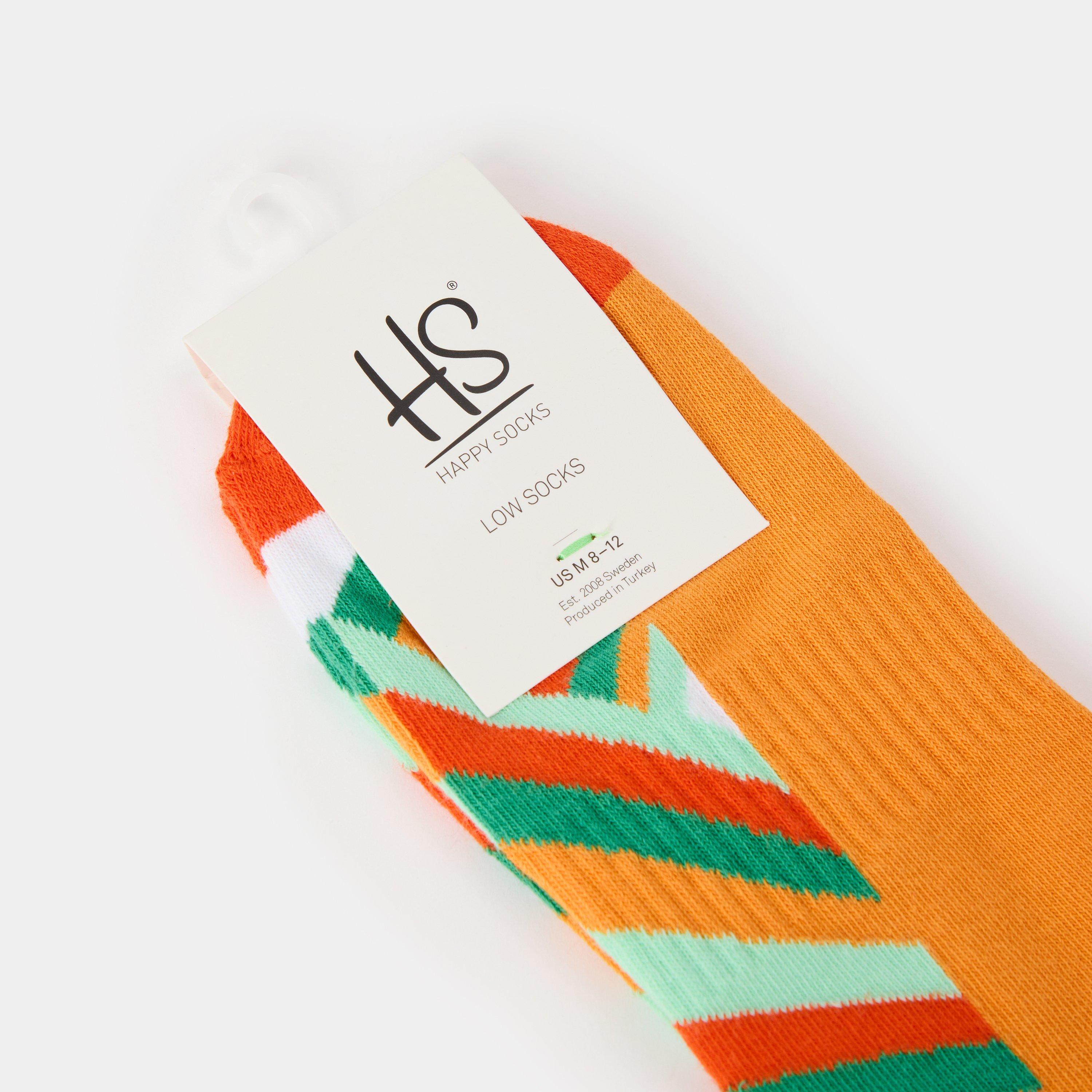 Light Orange - Happy Socks - HS Athletic Low 99 - 2