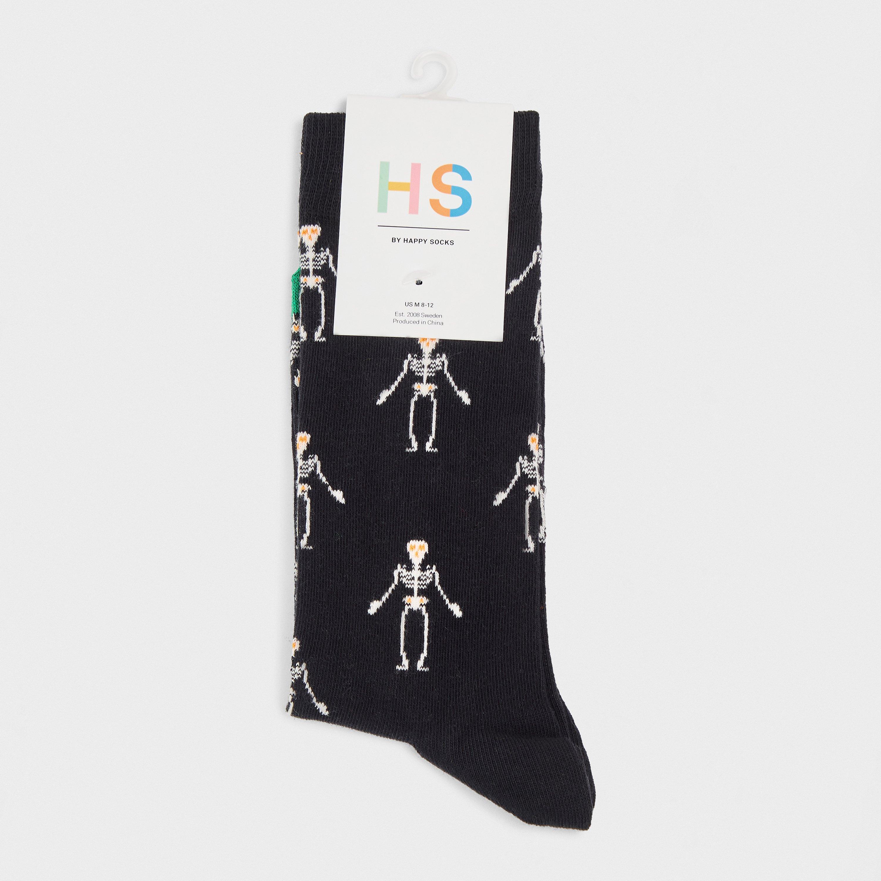 Black - Happy Socks - HS Skeleton Sk 99 - 2