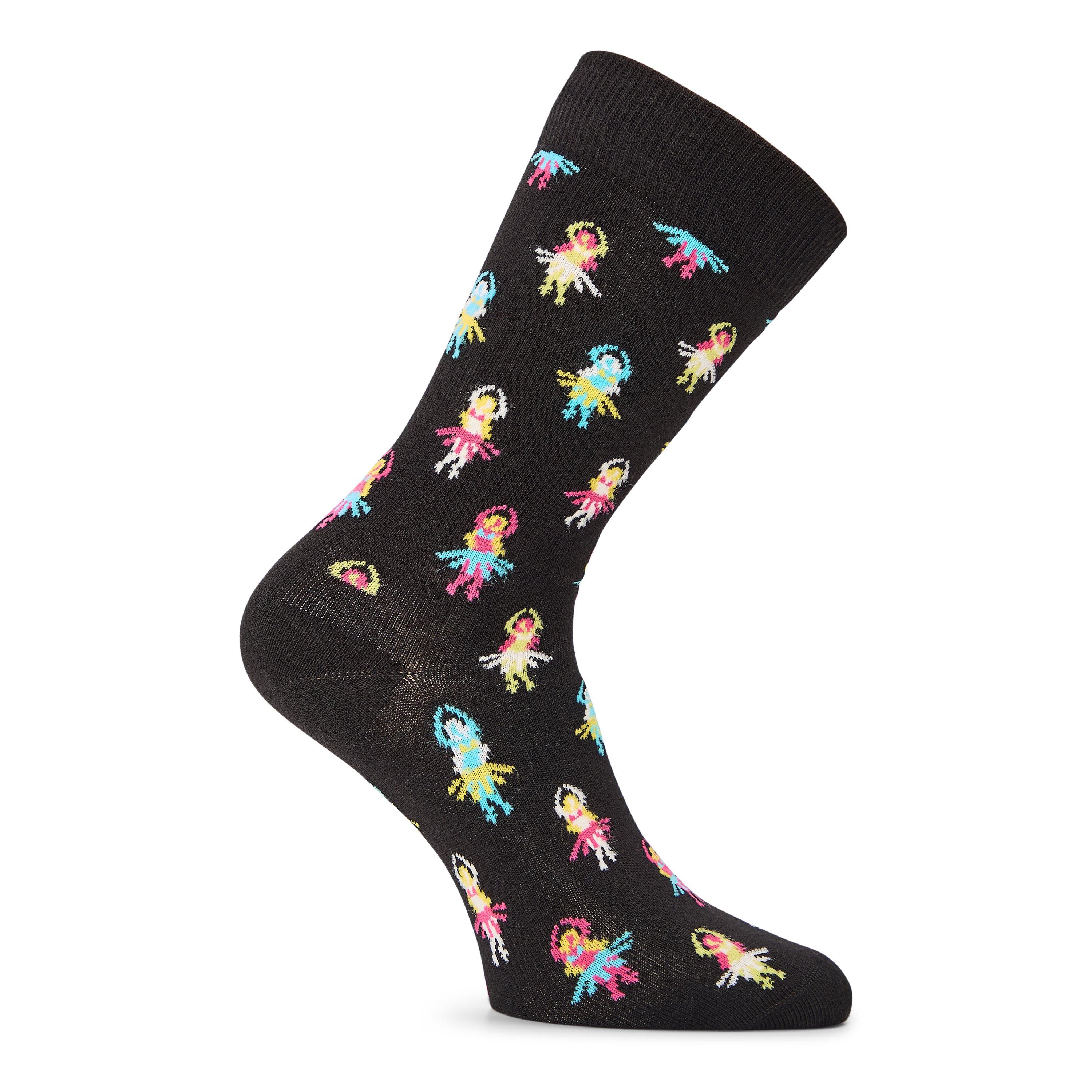Black - Happy Socks - Hula Pop - 1