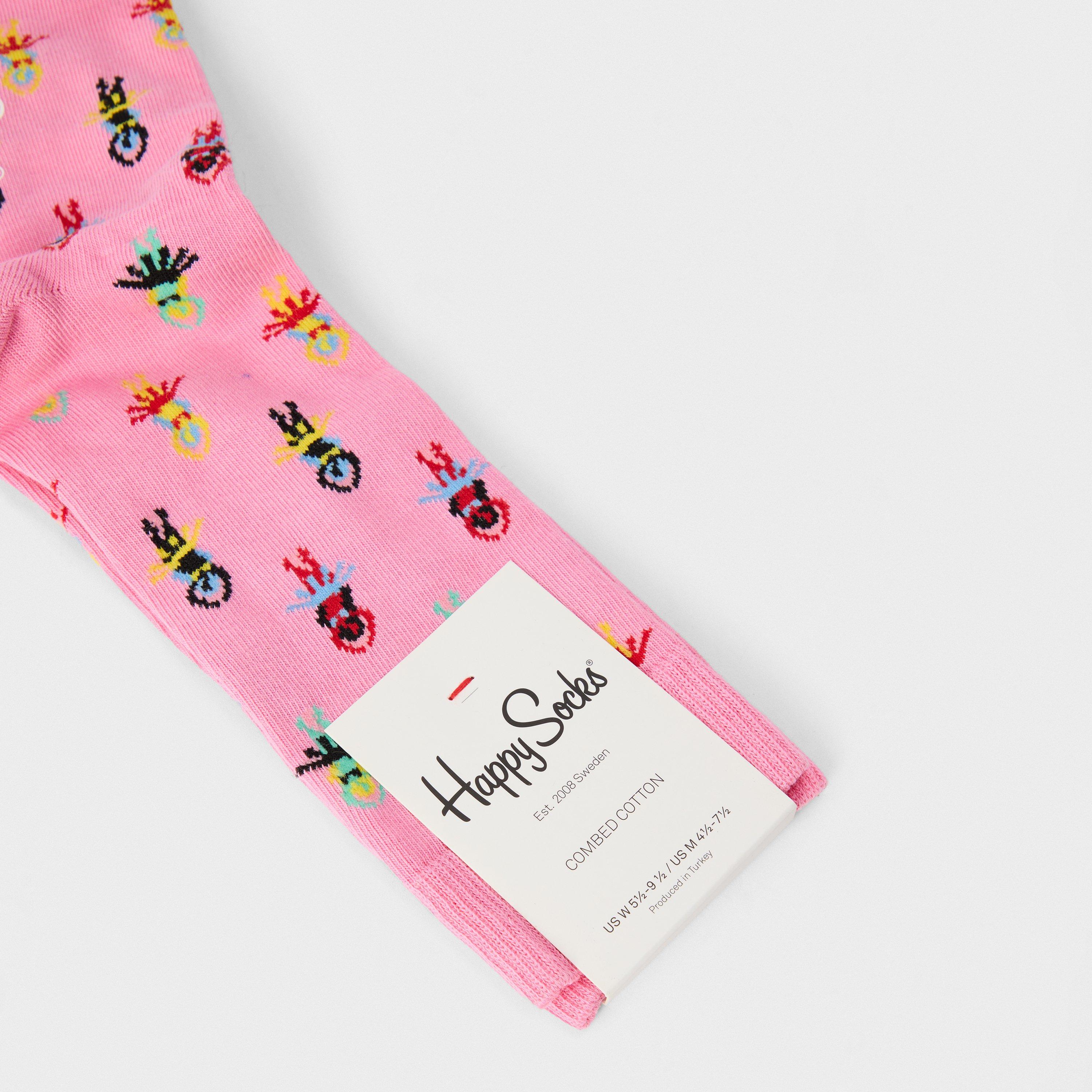 Pink - Happy Socks - Hula Sk 99 - 2