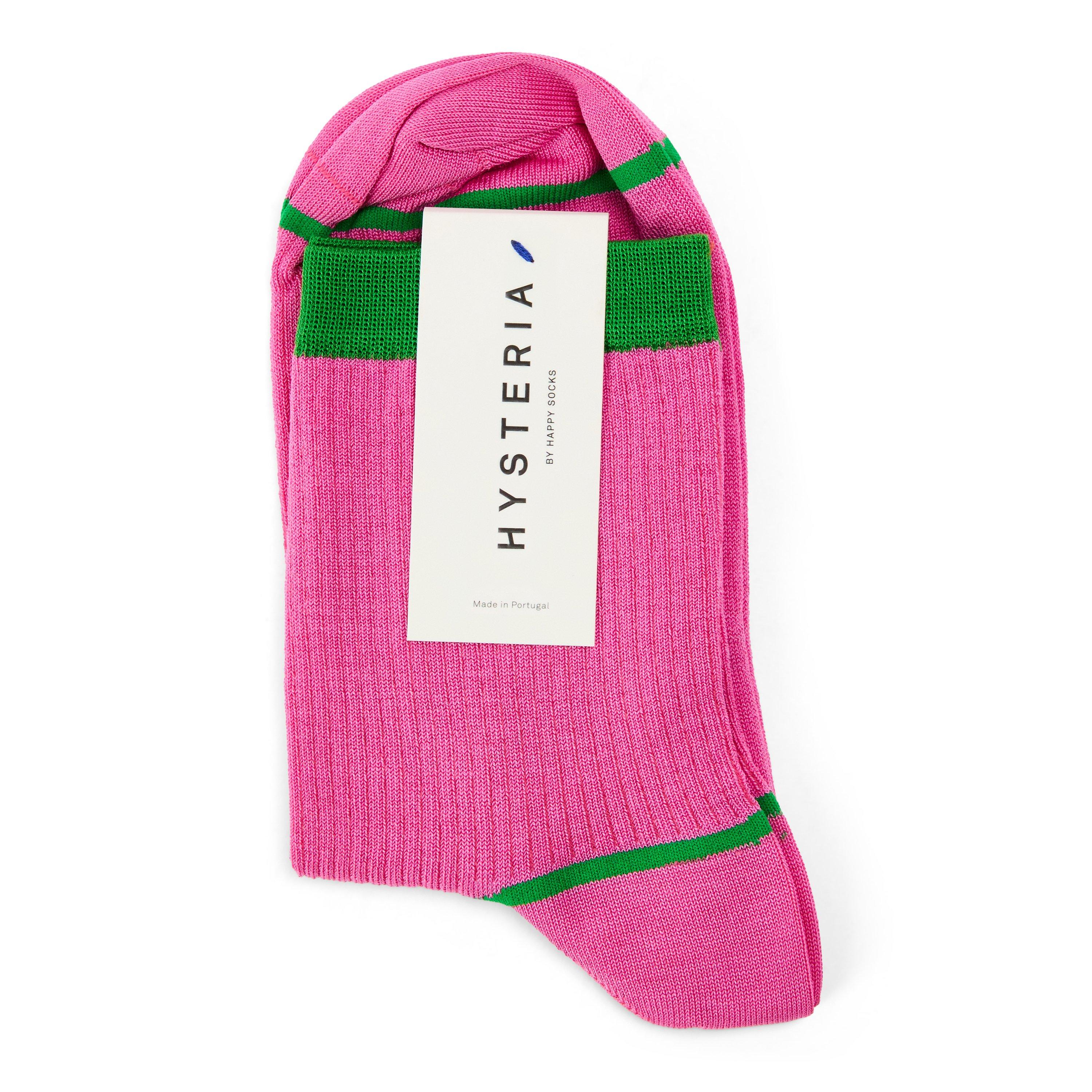 Rosa - Happy Socks - Lily Rib Sk 99 - 2