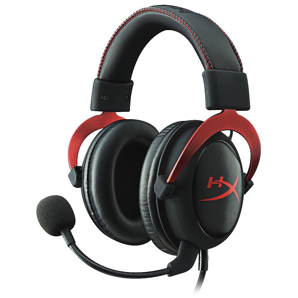 Noir/Rouge - HyperX - Cloud II Pro Gaming Headset - Black & Red - 1