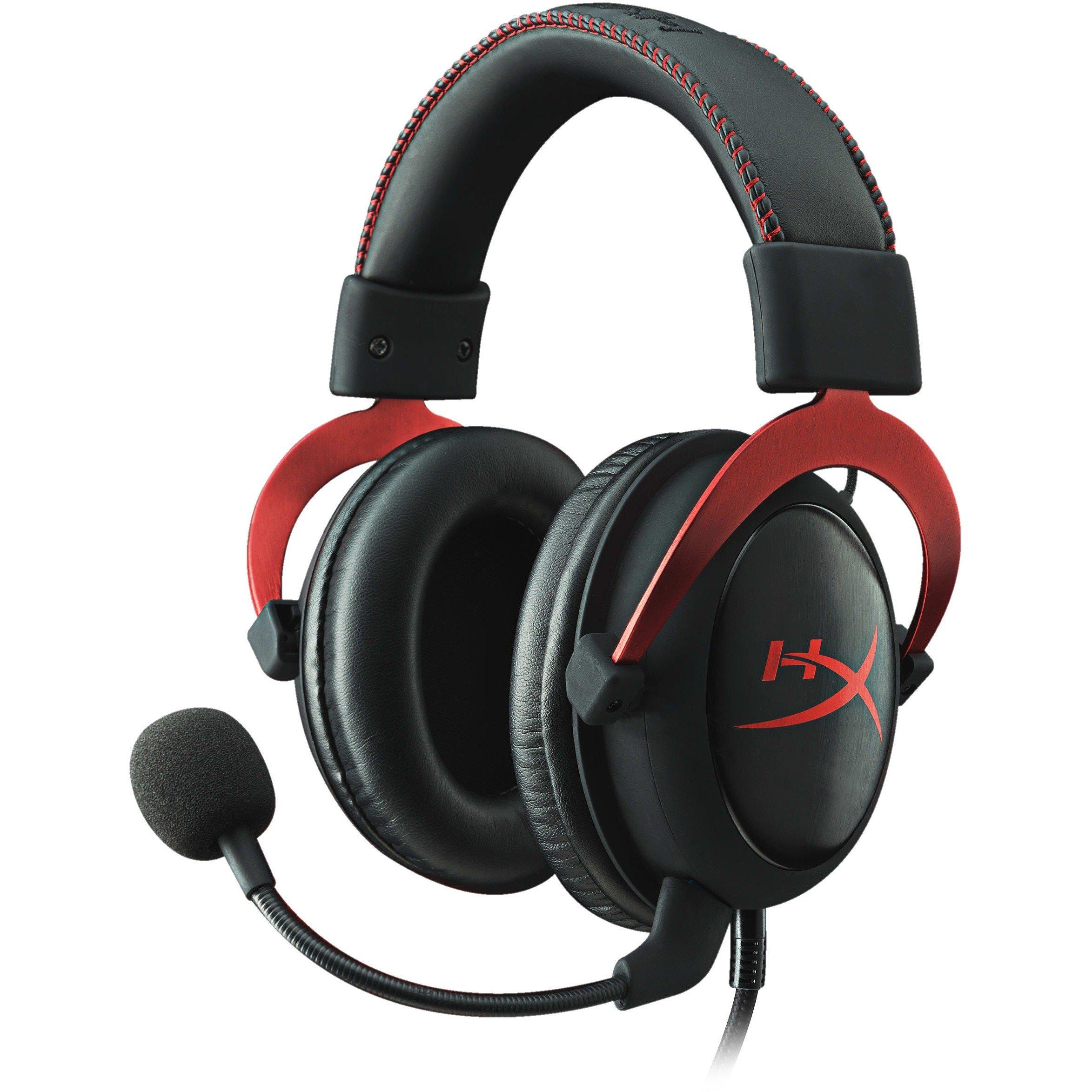Noir/Rouge - HyperX - Cloud II Pro Gaming Headset - Black & Red - 2