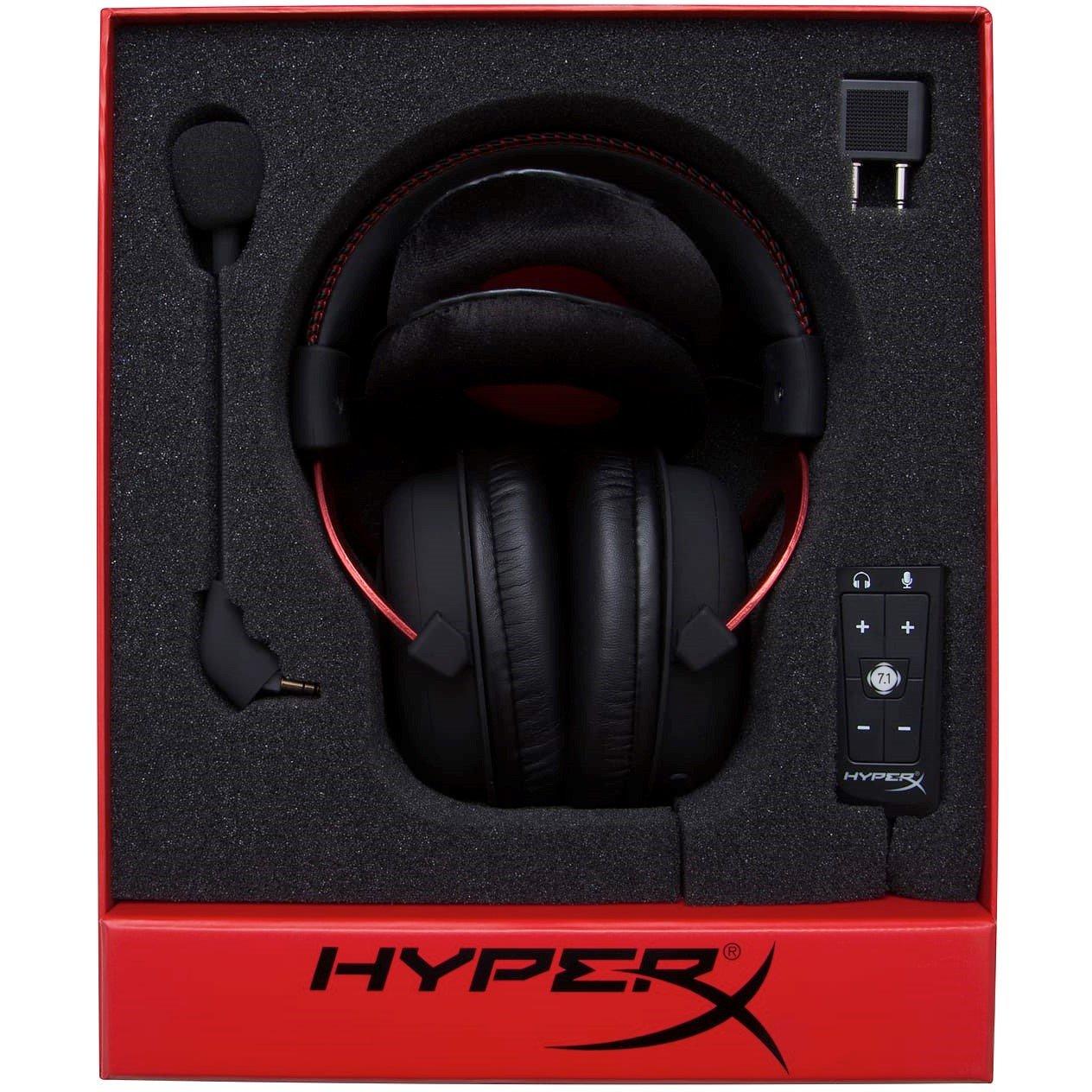 Noir/Rouge - HyperX - Cloud II Pro Gaming Headset - Black & Red - 11