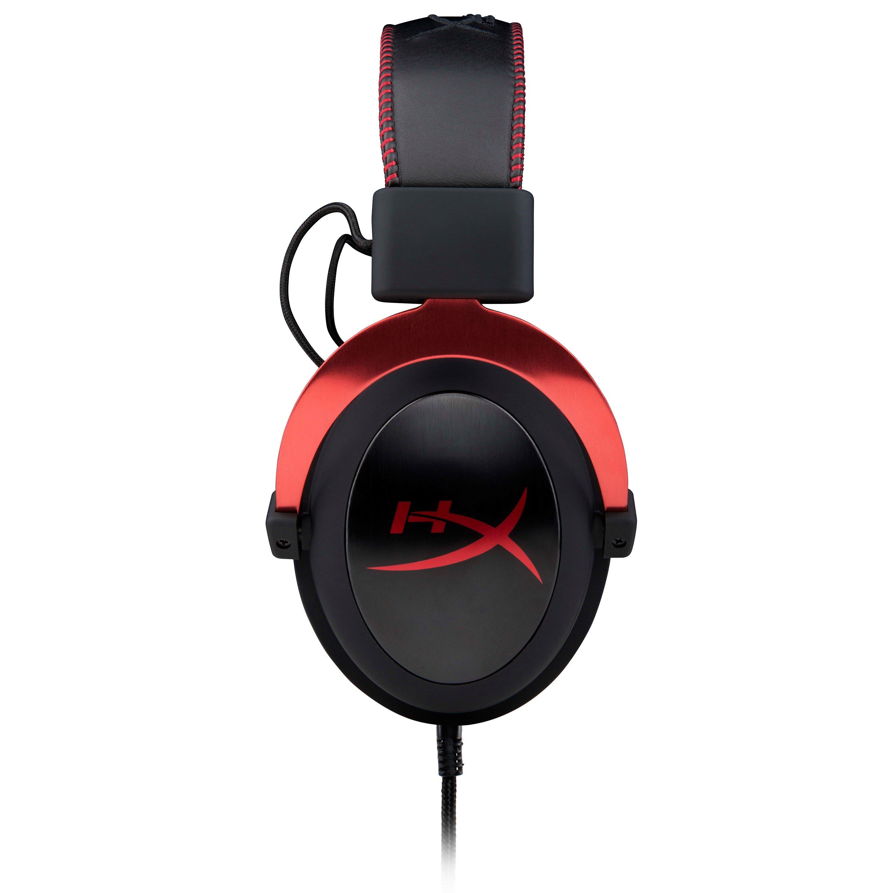 Noir/Rouge - HyperX - Cloud II Pro Gaming Headset - Black & Red - 4