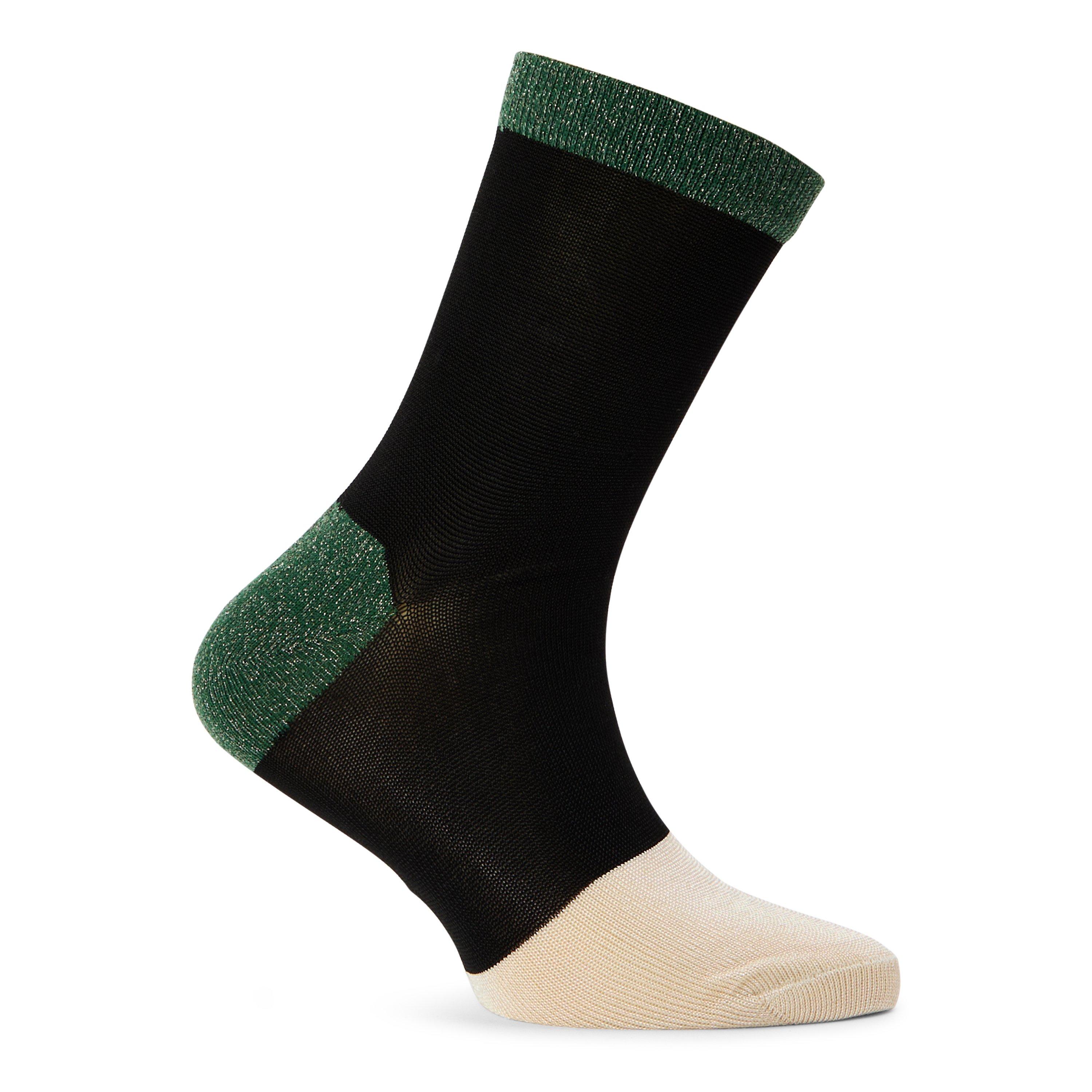 Preto - Happy Socks - Liza Ankle Pop - 1